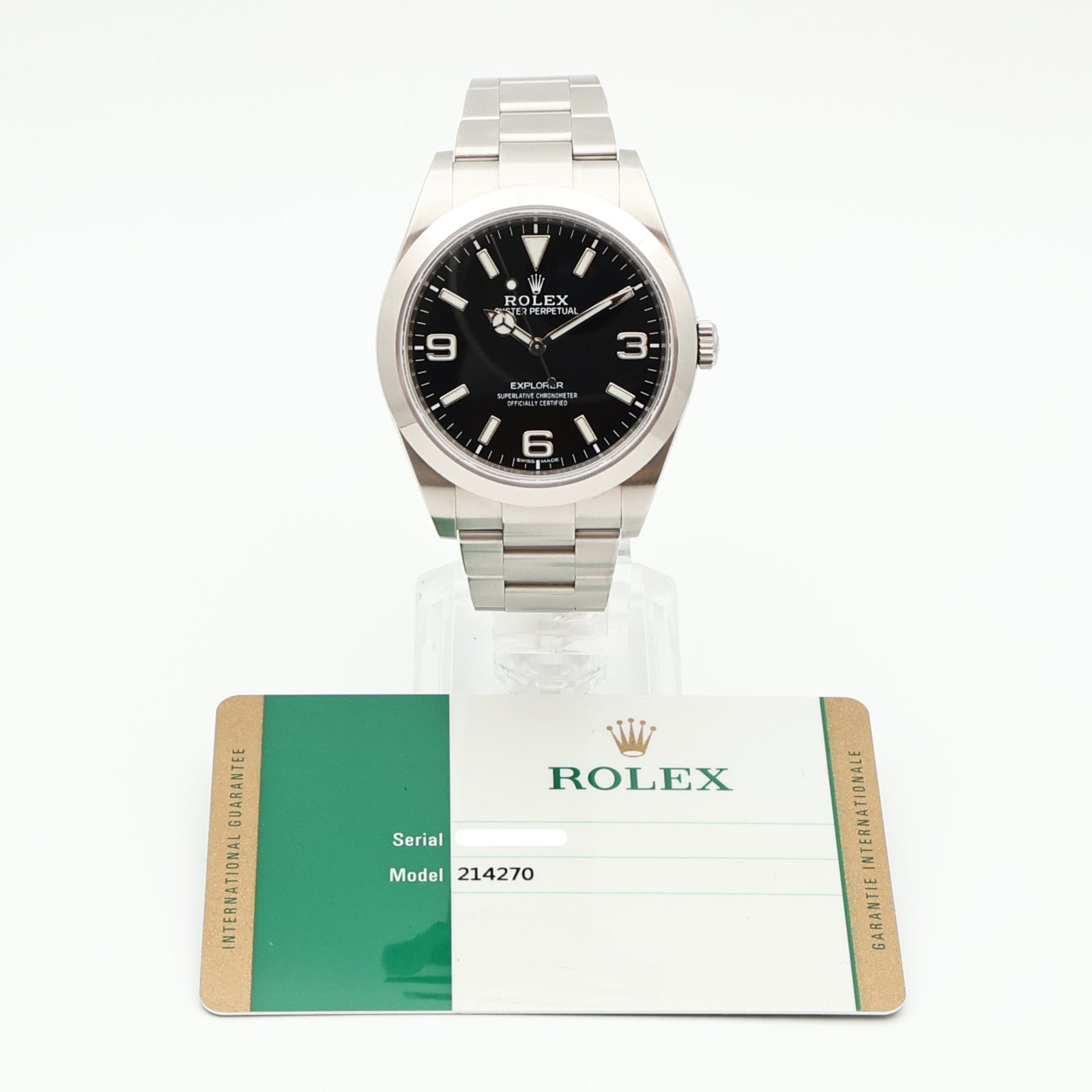 ROLEX Explorer I 214270