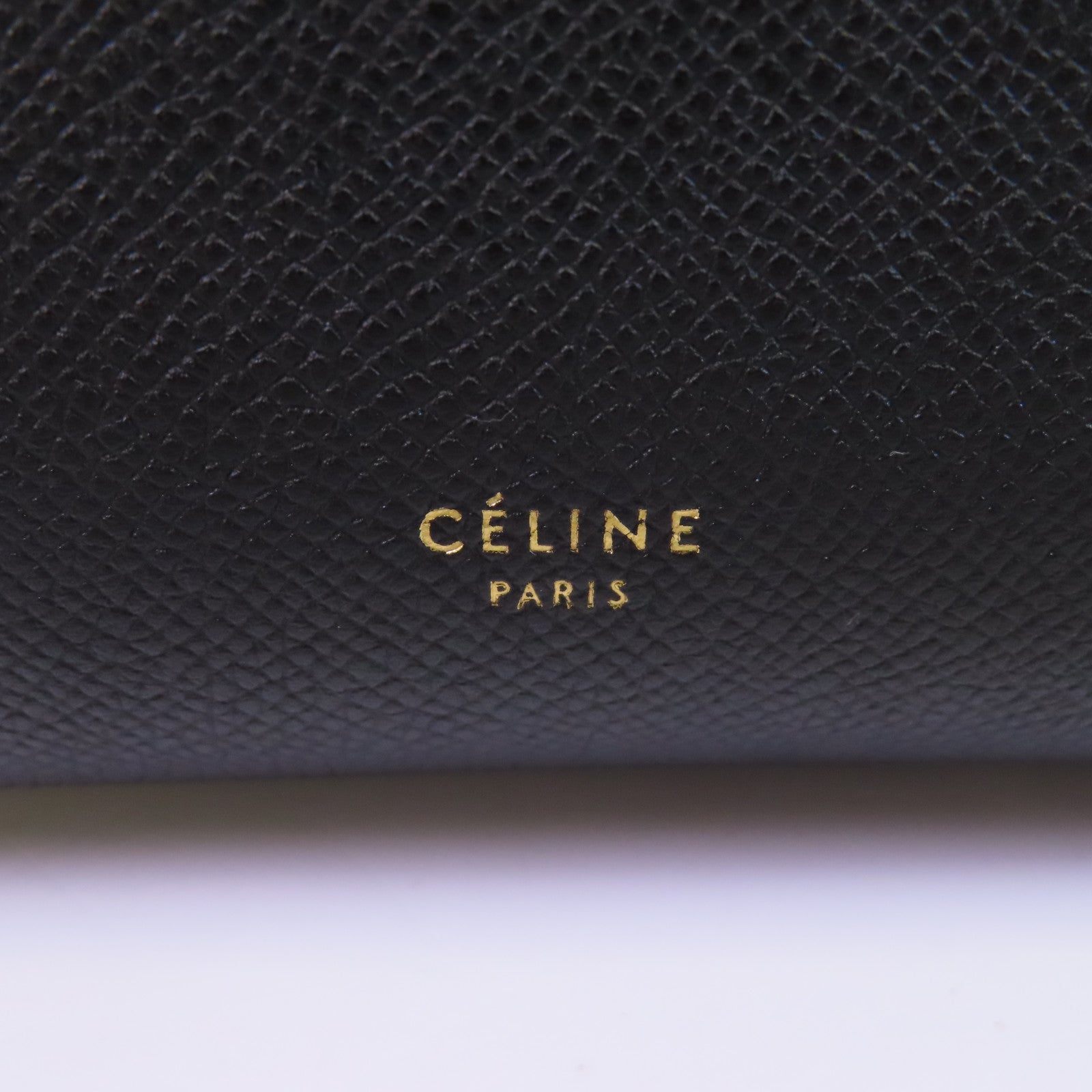 CELINE 牛皮皮革Belt Bag Medium金扣手挽肩背兩用袋