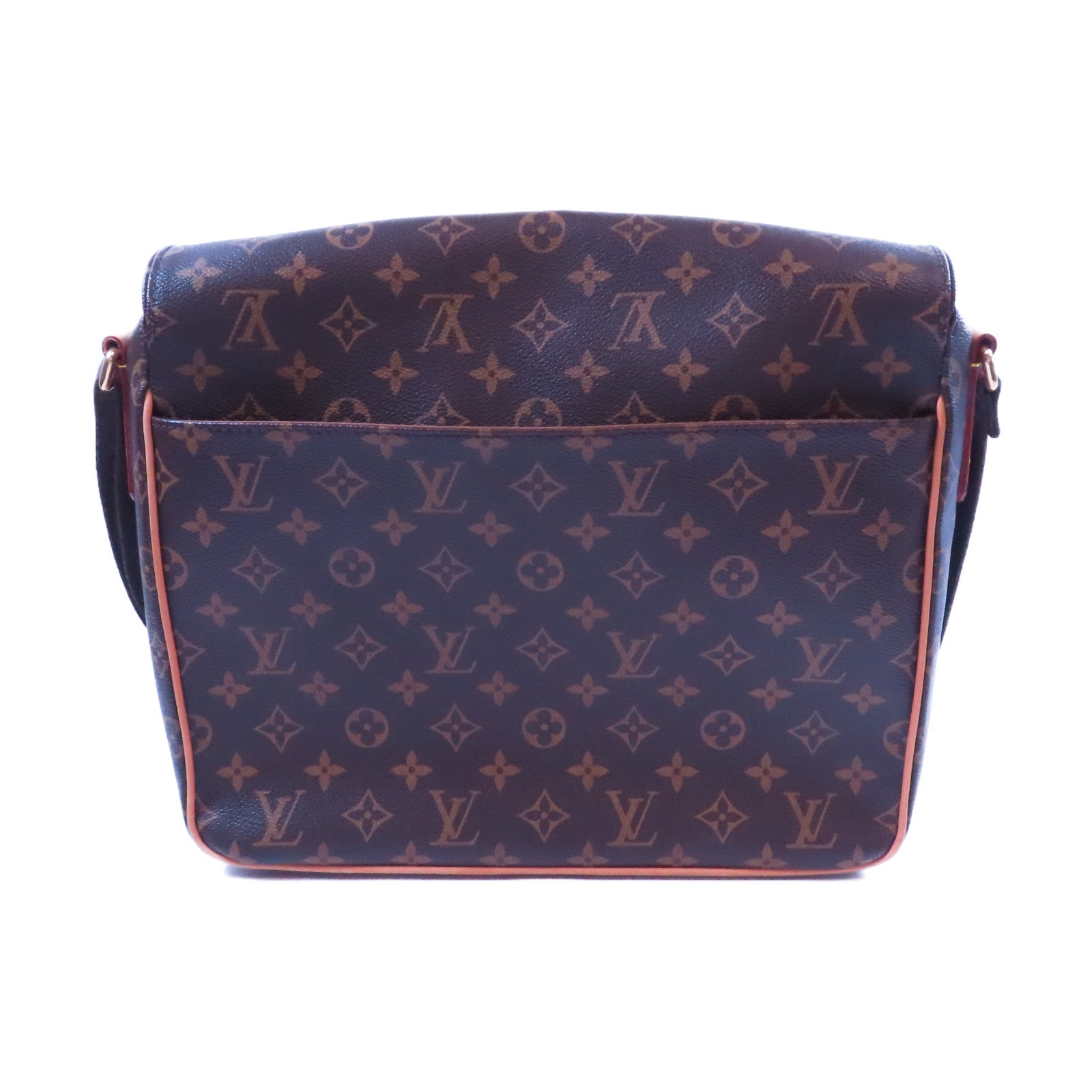 LOUIS VUITTON Monogram Valmy MM金扣肩背袋啡色