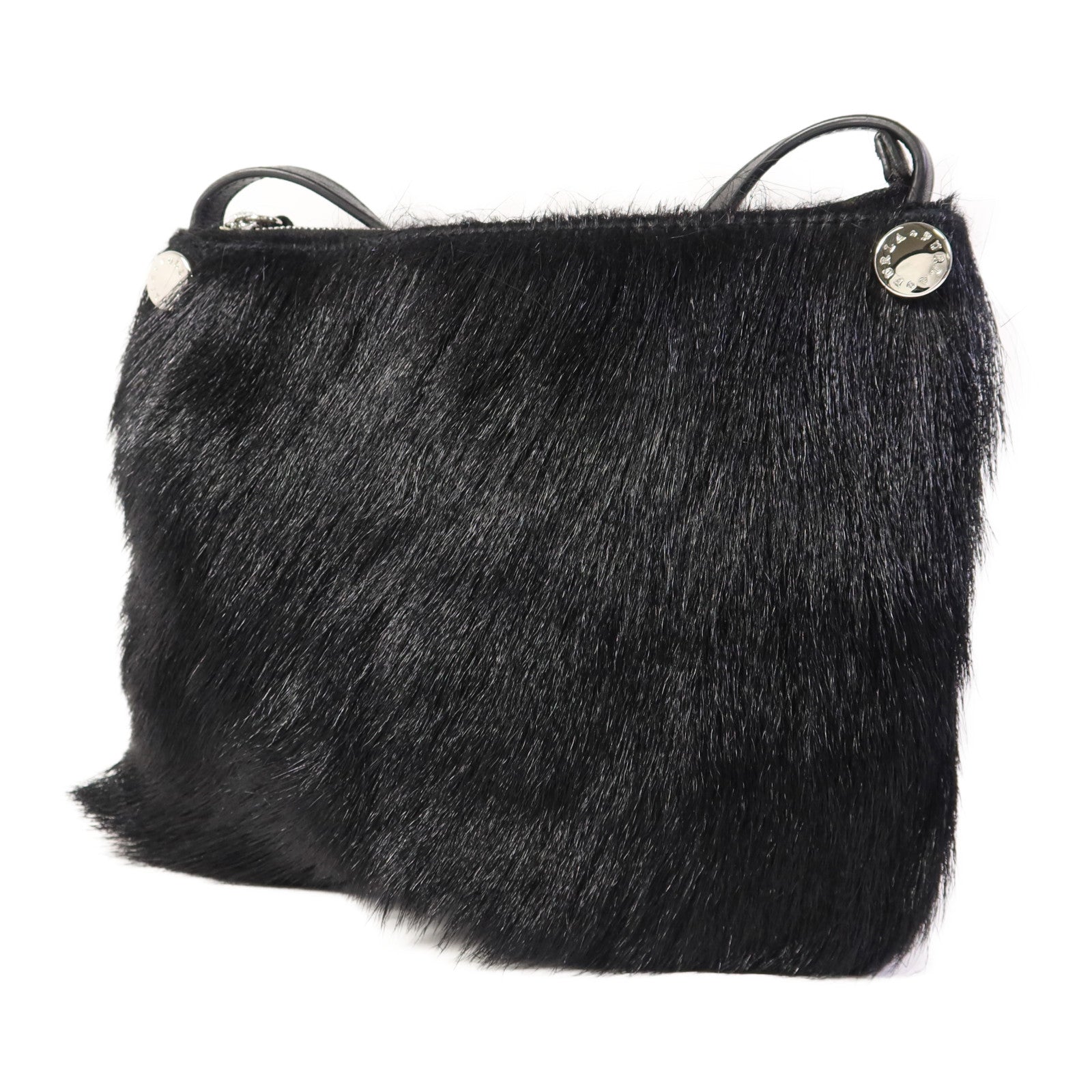 Furla 馬毛Shoulder Bag銀扣肩背袋