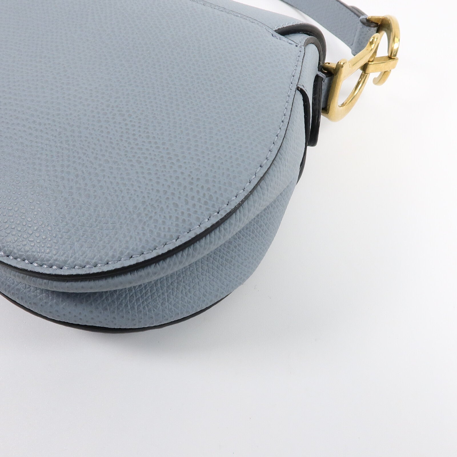 Dior 牛皮皮革Saddle Mini手挽肩背兩用袋
