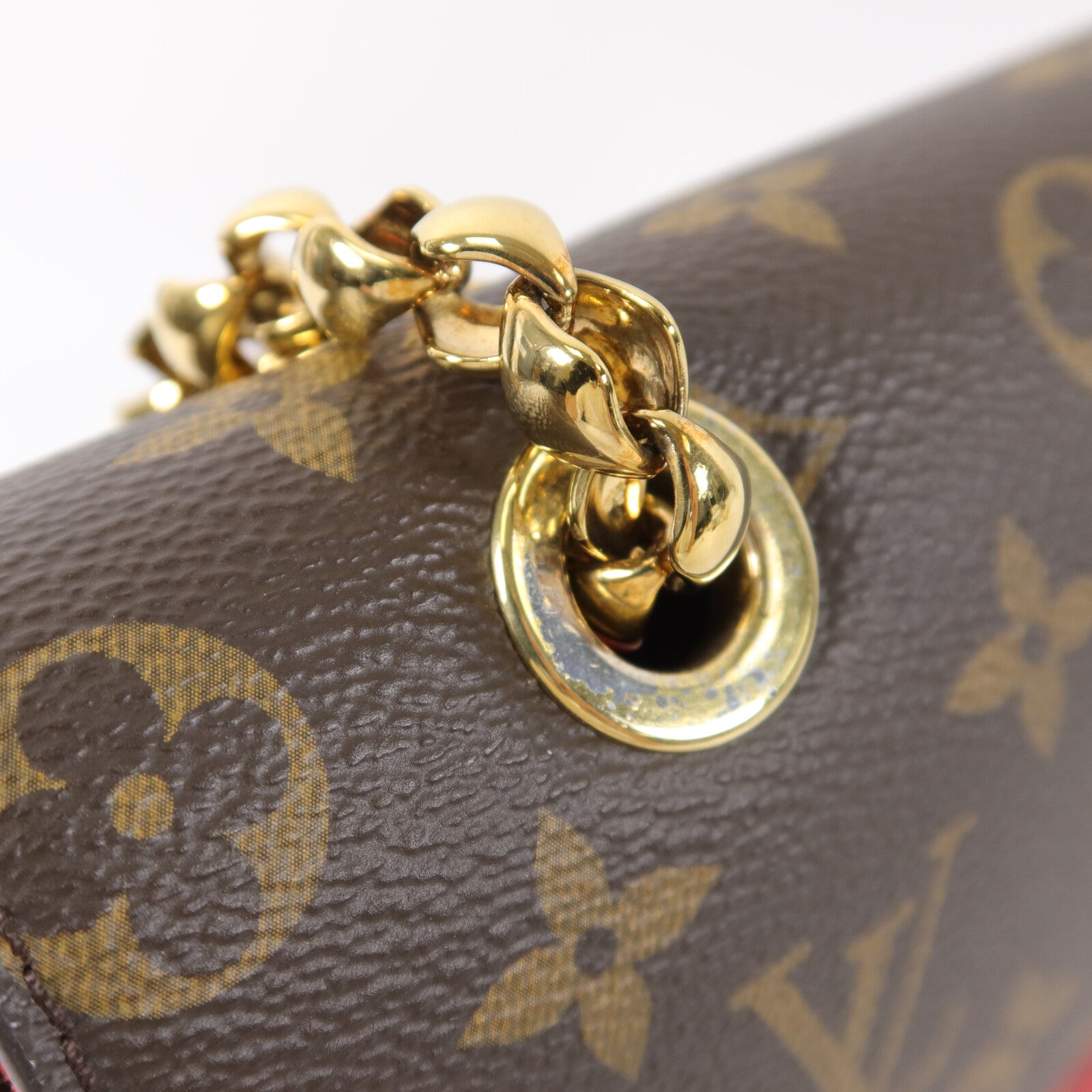 LOUIS VUITTON Monogram Victoire鏈帶肩背袋