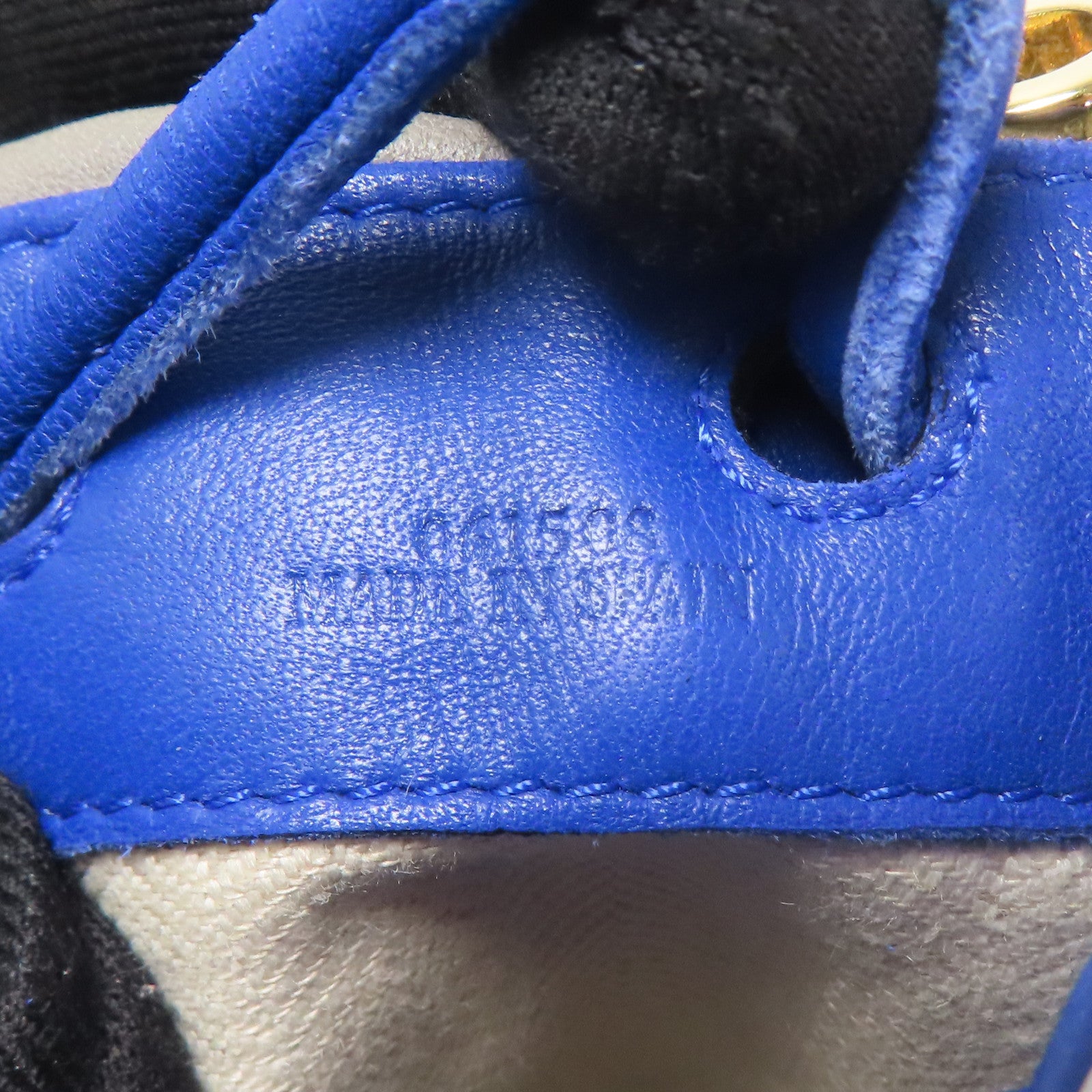 LOEWE 羊皮皮革Shoulder Bag金扣肩背袋