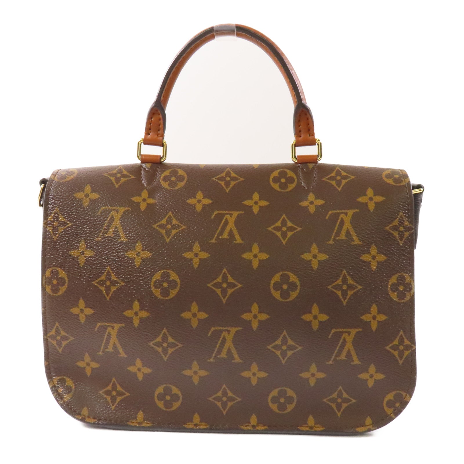 LOUIS VUITTON Monogram Vanguard金扣手挽肩背兩用袋