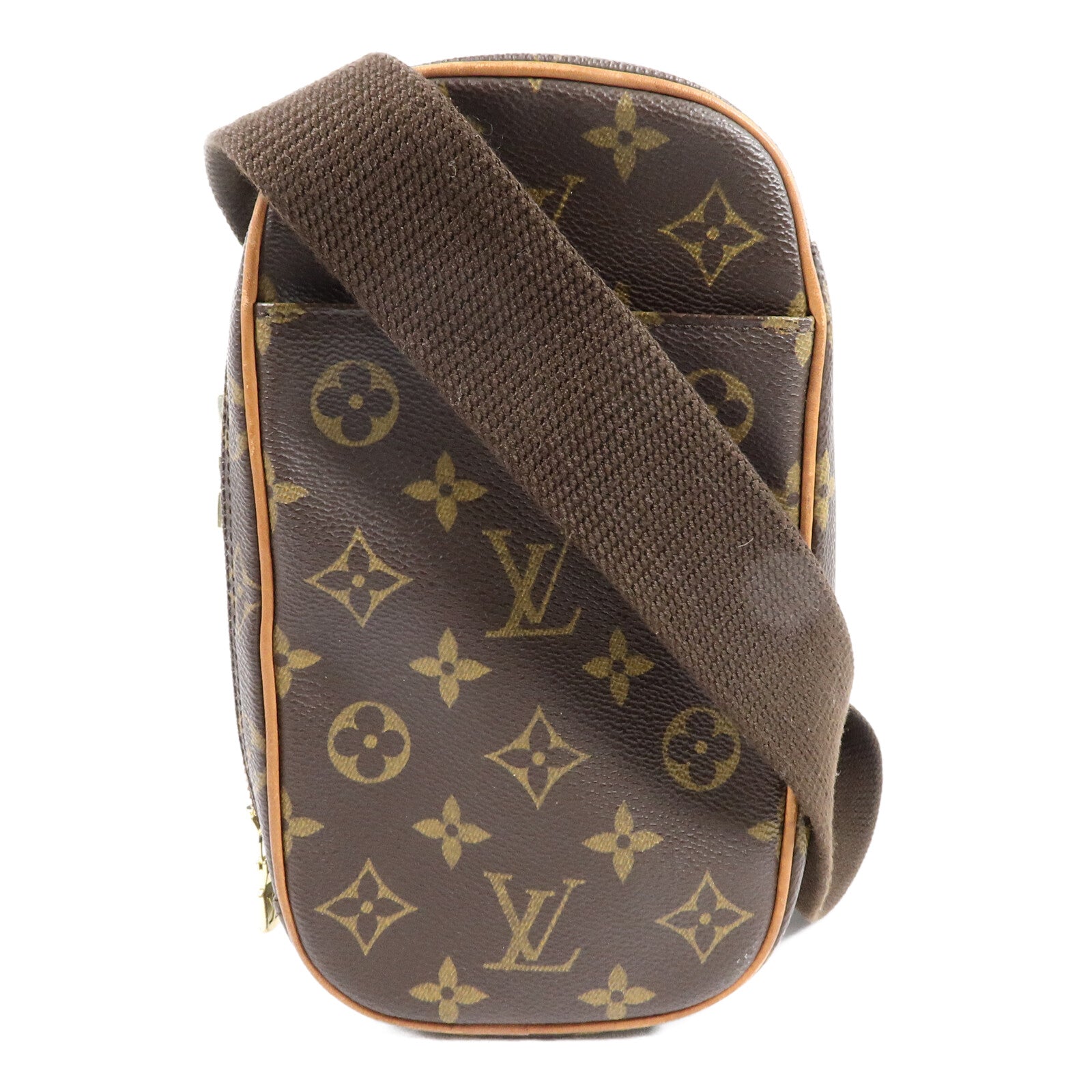 LOUIS VUITTON Monogram Pochette Gange金扣肩背袋