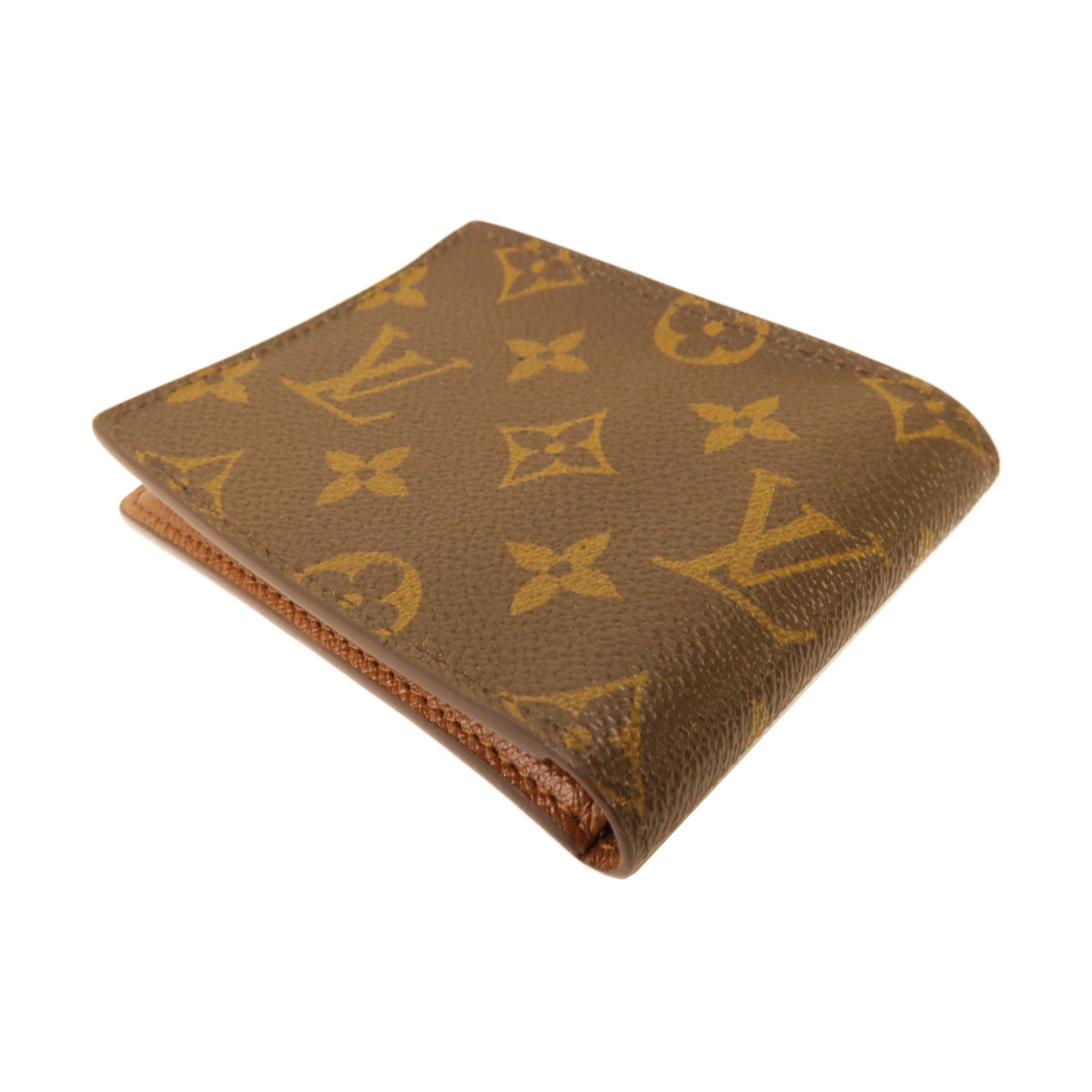 LOUIS VUITTON Monogram Porte Billet 9 Cartes Credit折疊錢包啡色