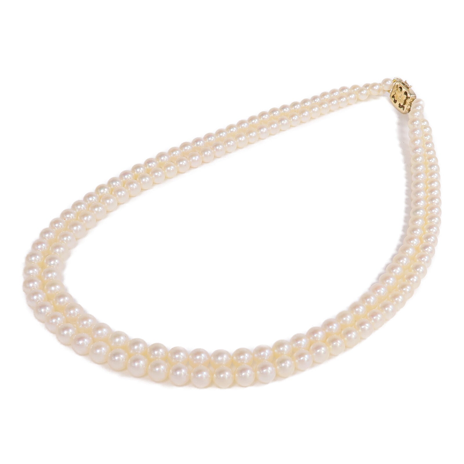 MIKIMOTO 14K黃金Pearl Necklace珍珠項鍊