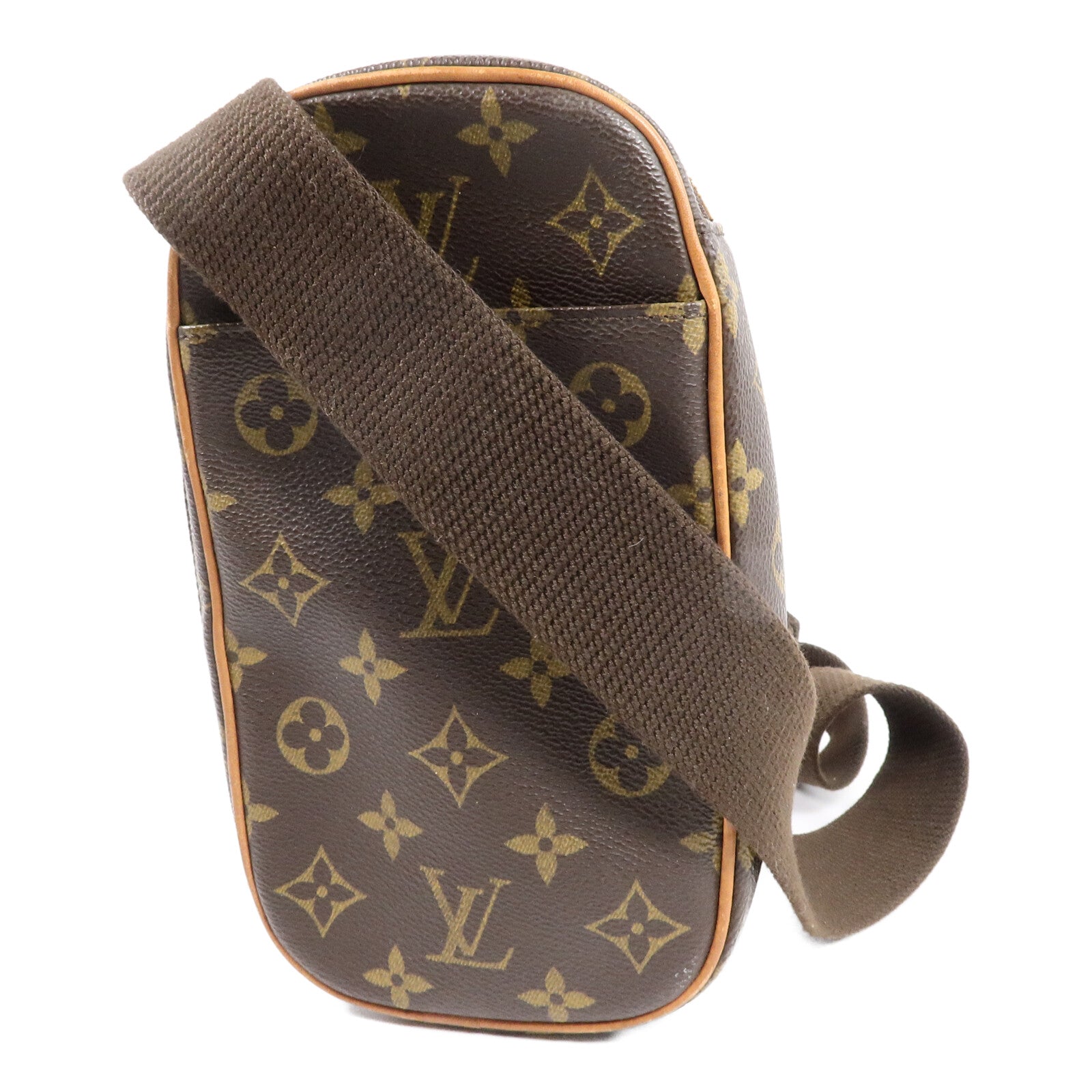 LOUIS VUITTON Monogram Pochette Gange金扣肩背袋