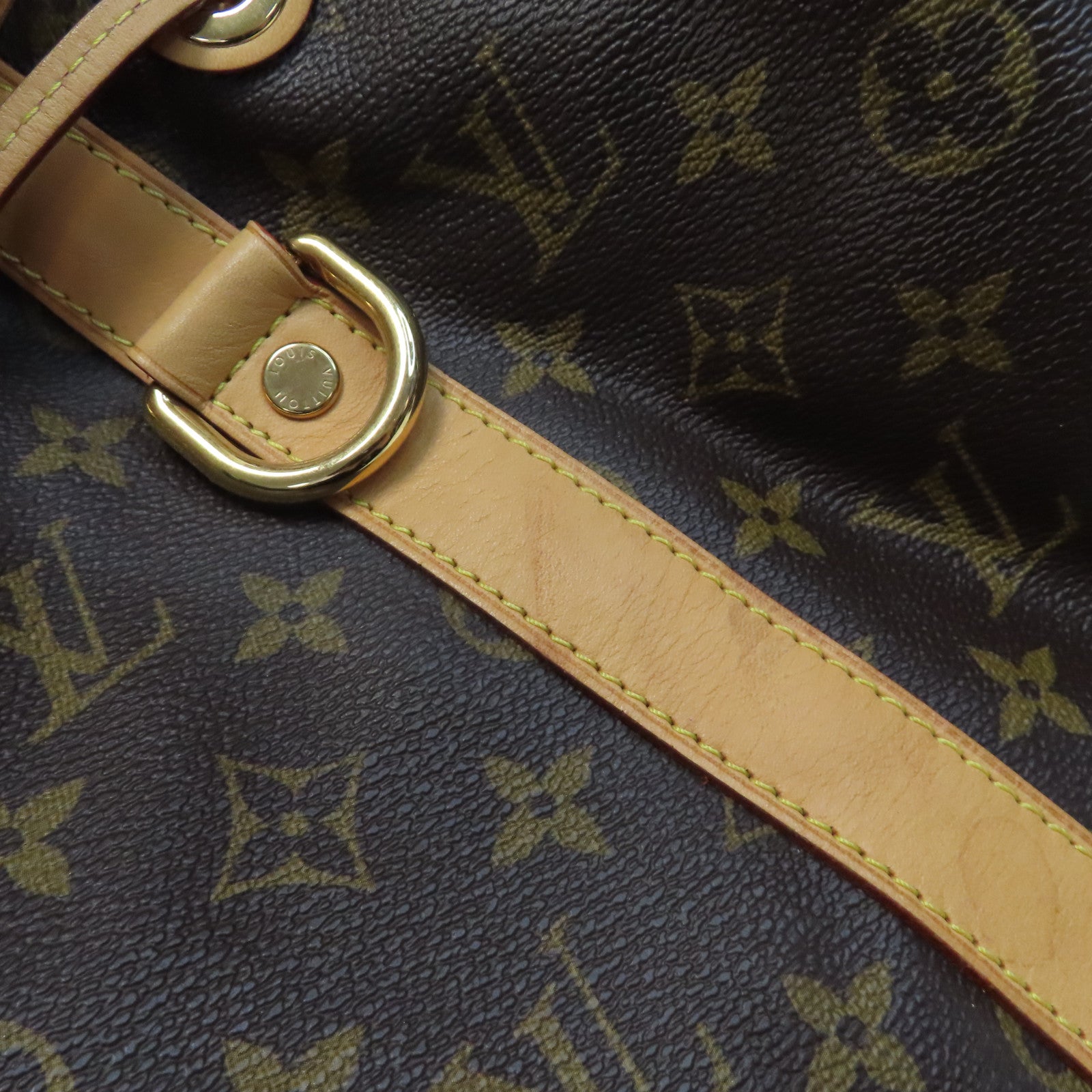 LOUIS VUITTON Monogram Neo金扣肩背袋啡色