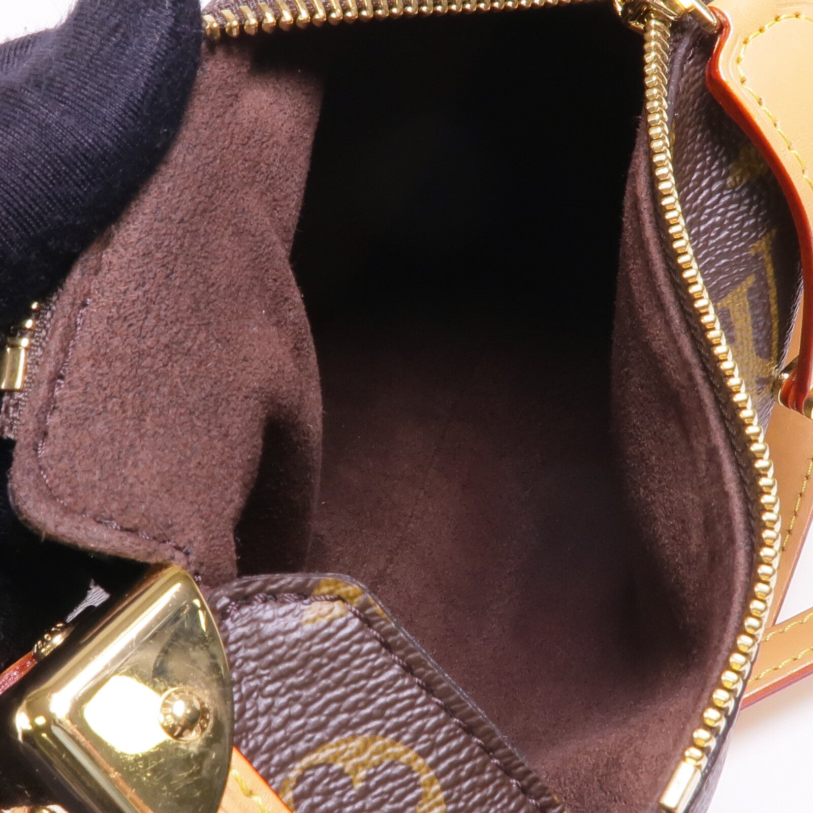 LOUIS VUITTON Monogram Side Trunk PM金扣手挽肩背兩用袋