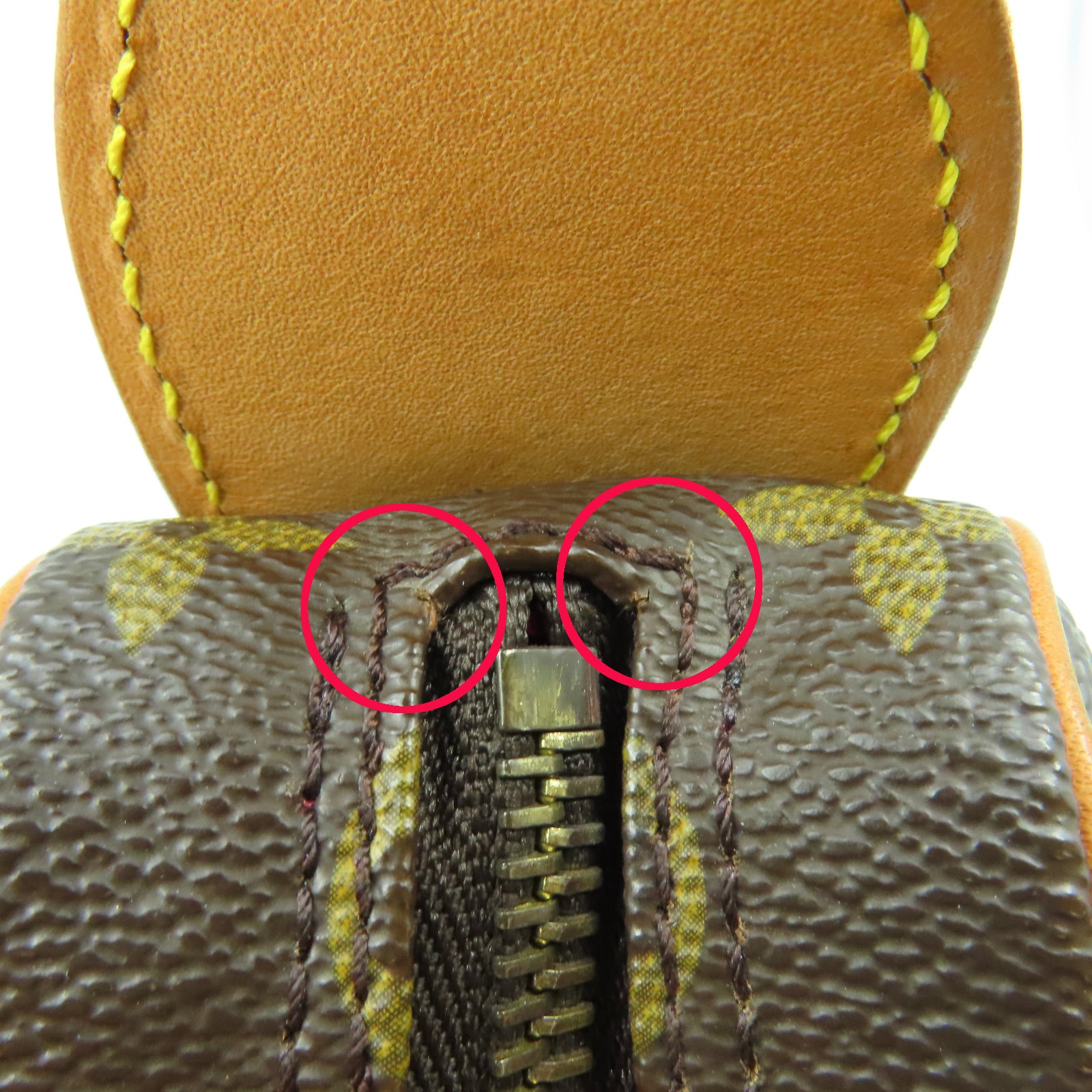LOUIS VUITTON Monogram Croissant MM Shoulder Bag肩背袋啡色