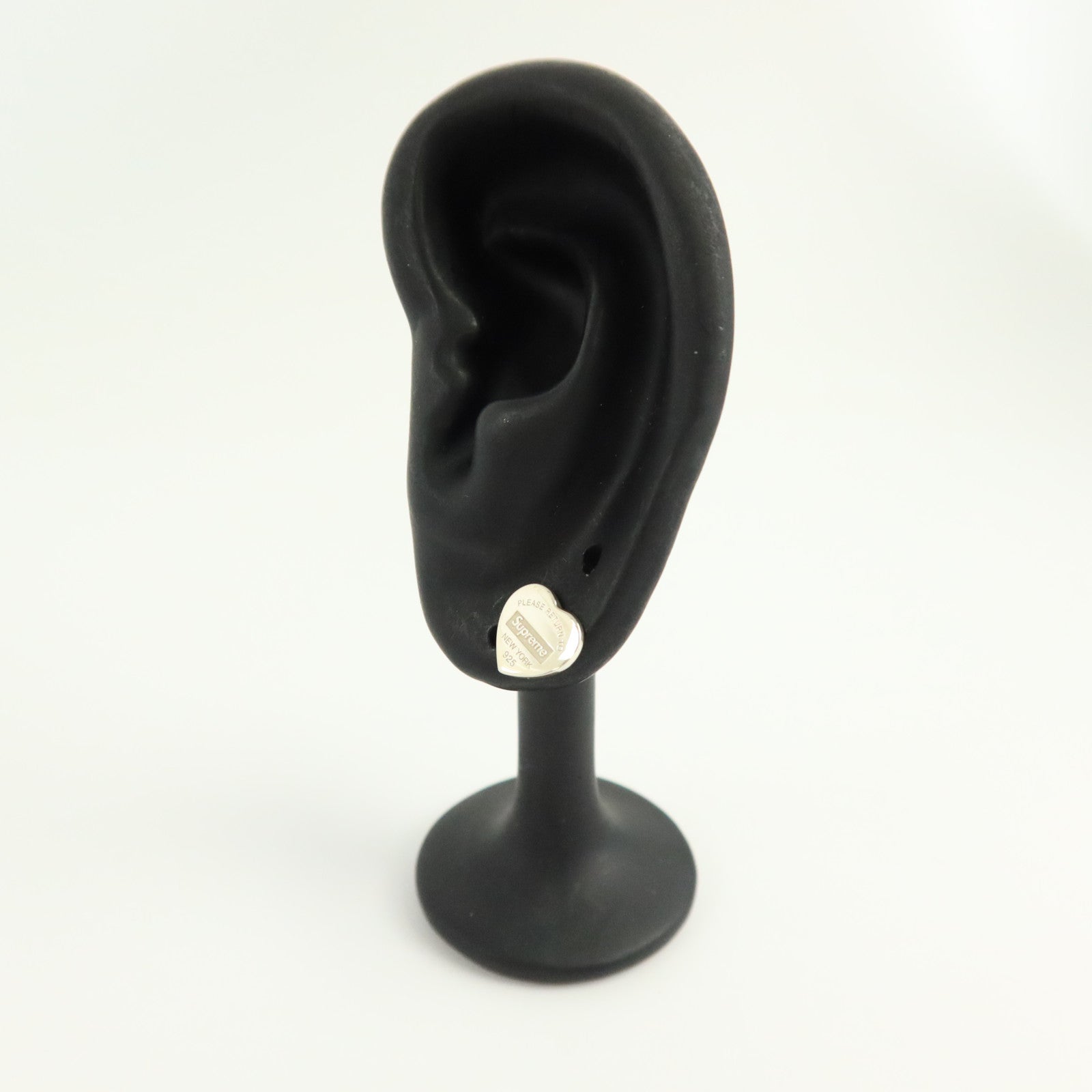 TIFFANY＆CO 925純銀Tiffany x Supreme Earrings耳環