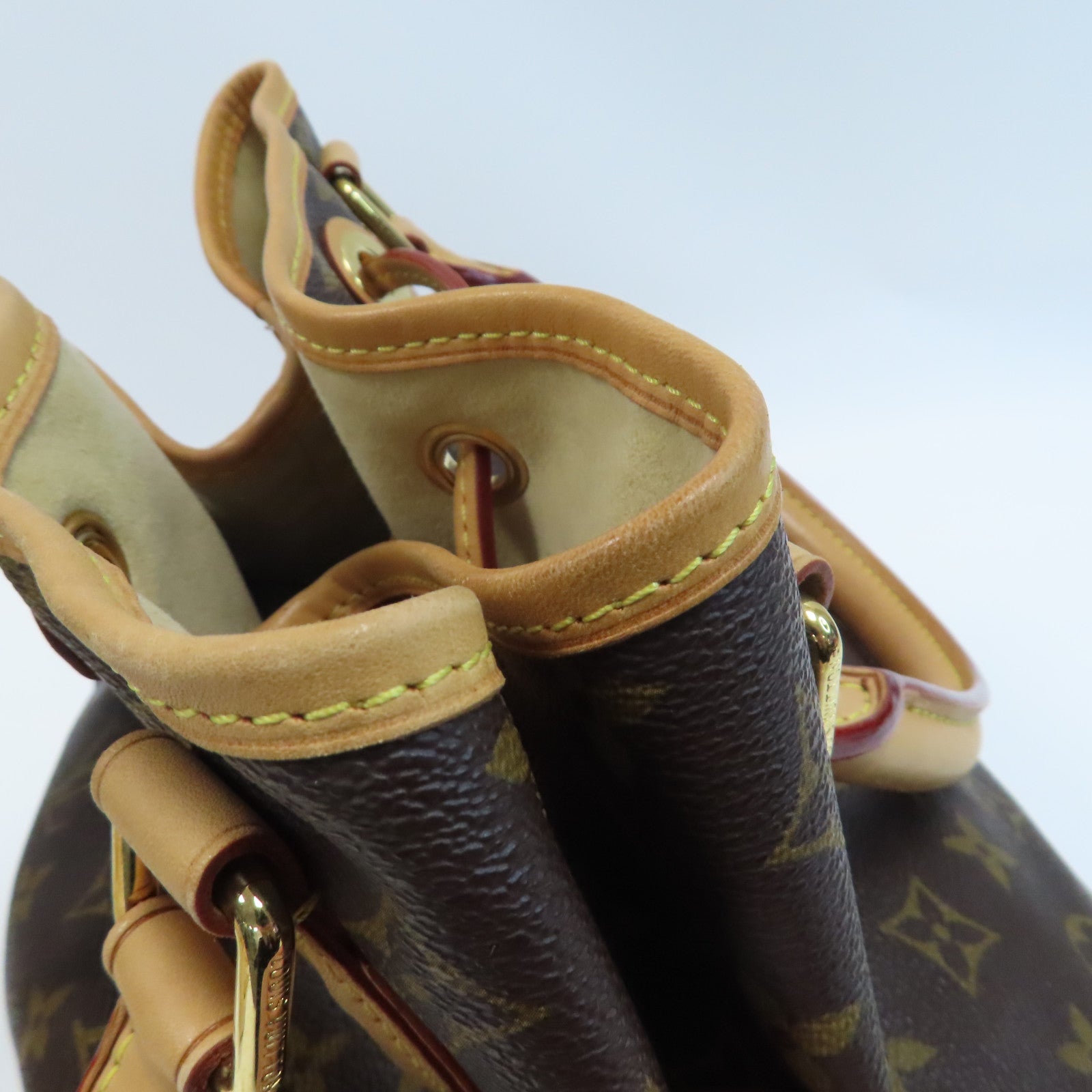 LOUIS VUITTON Monogram Neo金扣肩背袋啡色