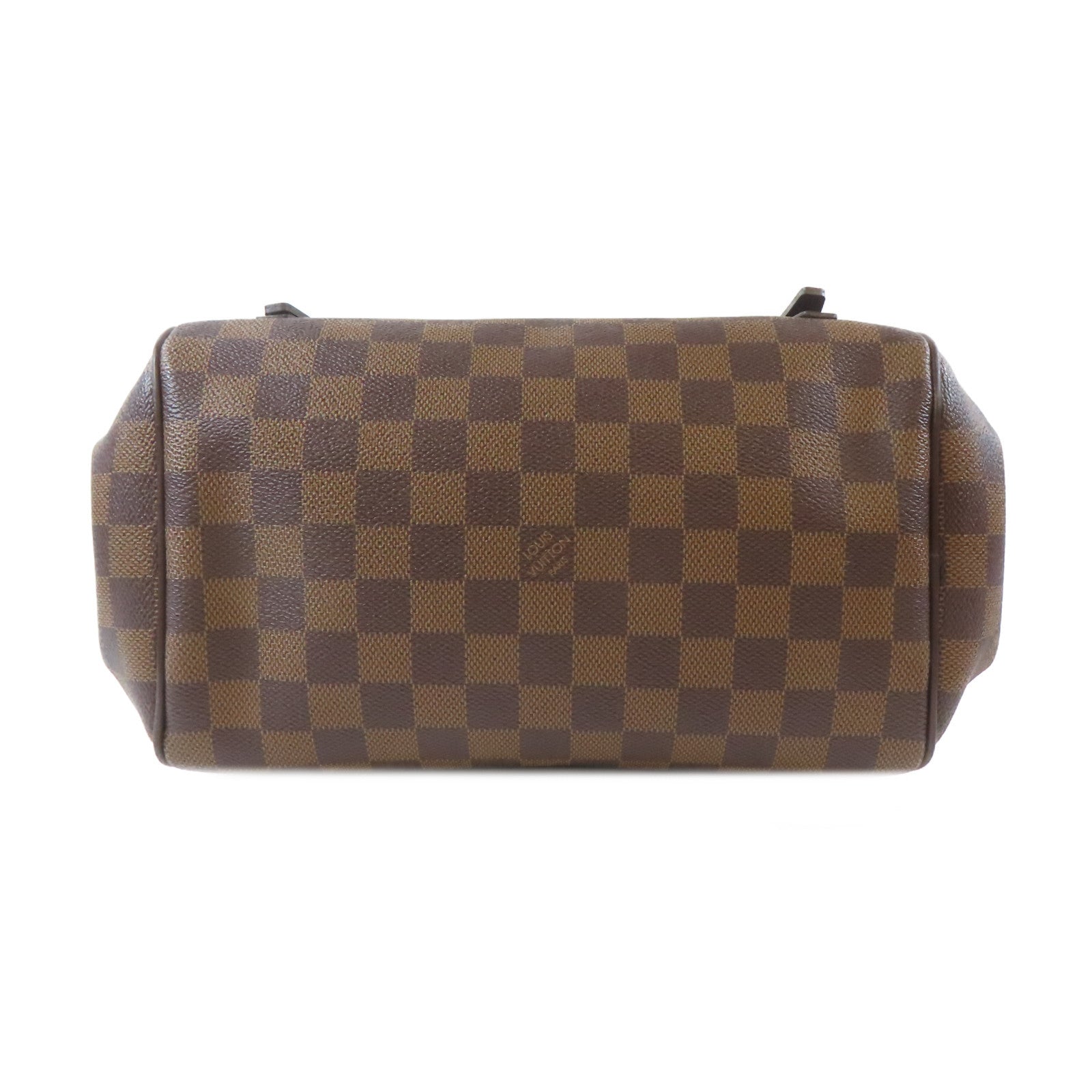 LOUIS VUITTON Damier Livington金扣肩背袋啡色