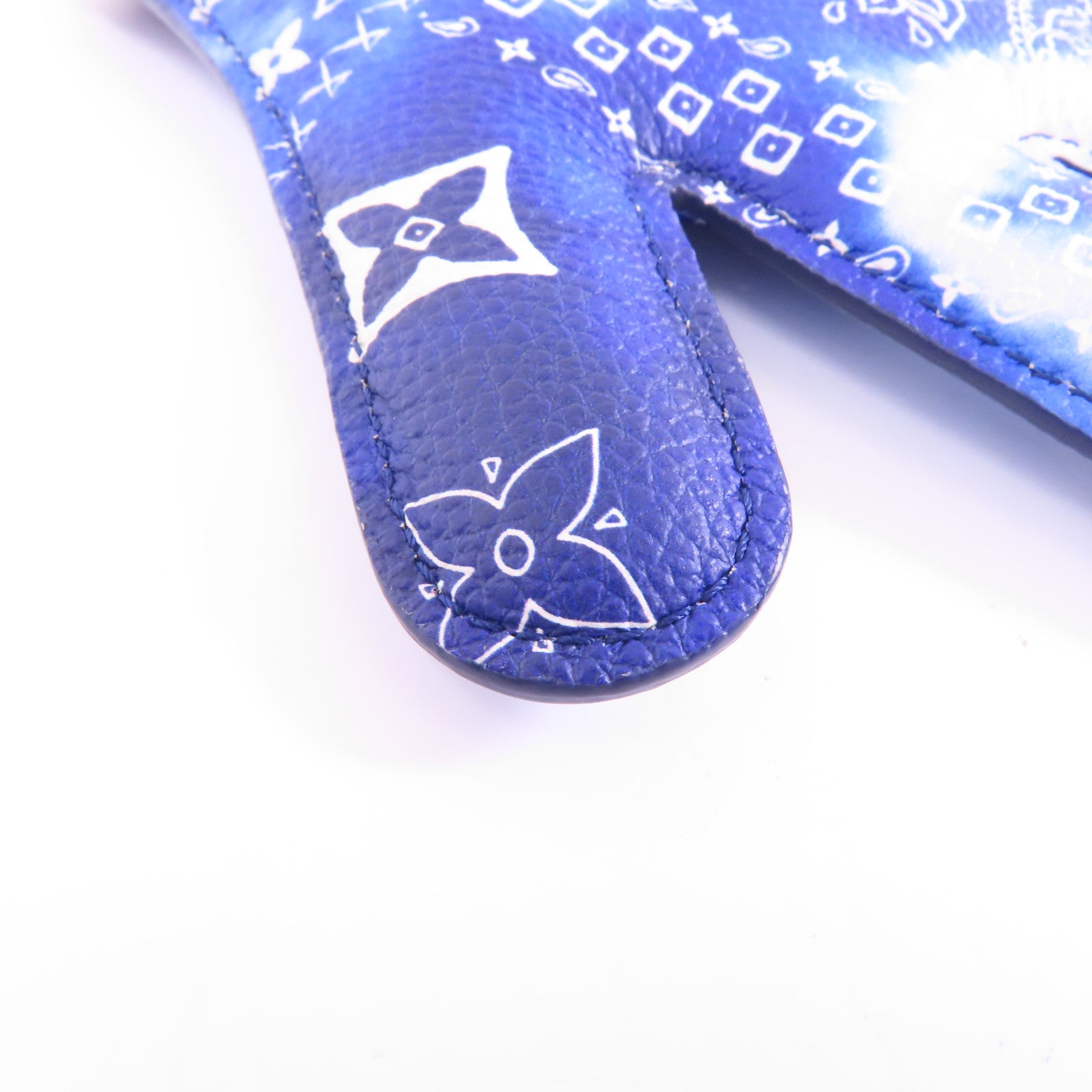LOUIS VUITTON Monogram Bandana High 5 Band Coin Case銀扣零錢包