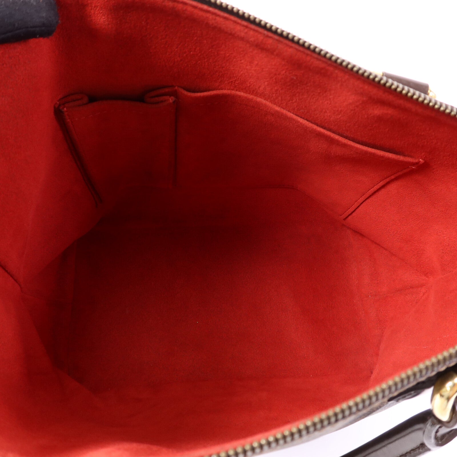 LOUIS VUITTON Damier Saleya PM金扣肩背袋