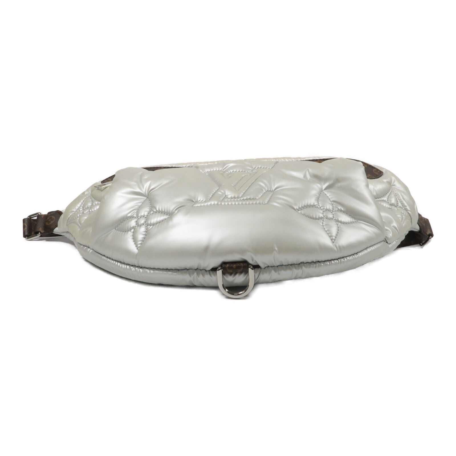 LOUIS VUITTON Monogram Silver Pillow Maxi Bum腰包