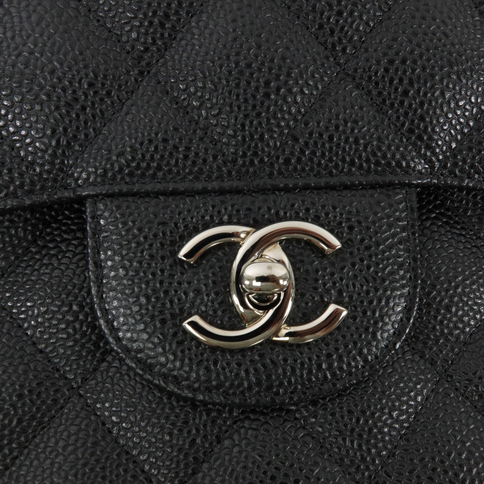 CHANEL 牛皮皮革Large Classic鏈帶肩背袋