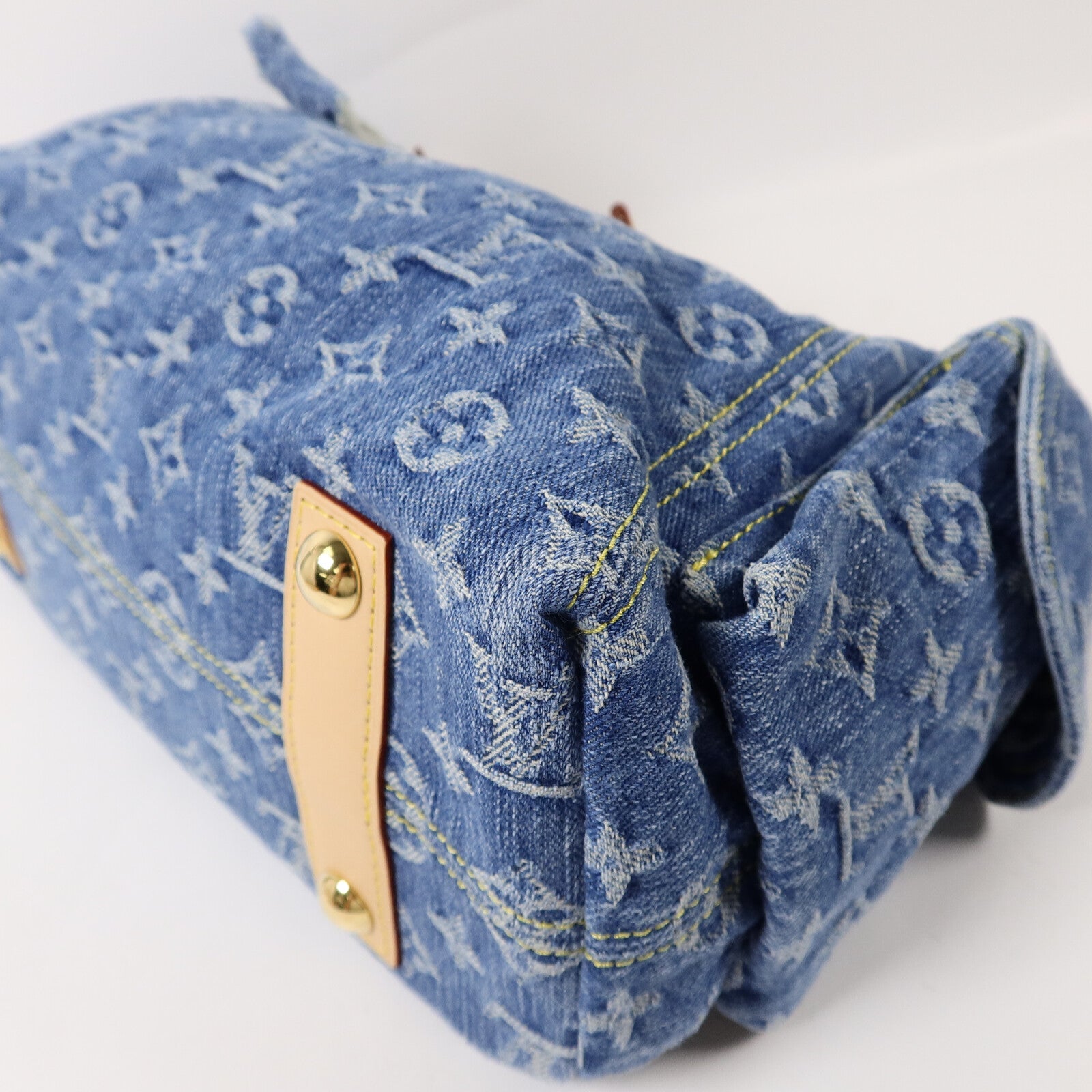 LOUIS VUITTON Monogram Denim Carryall Cargo PM肩背袋