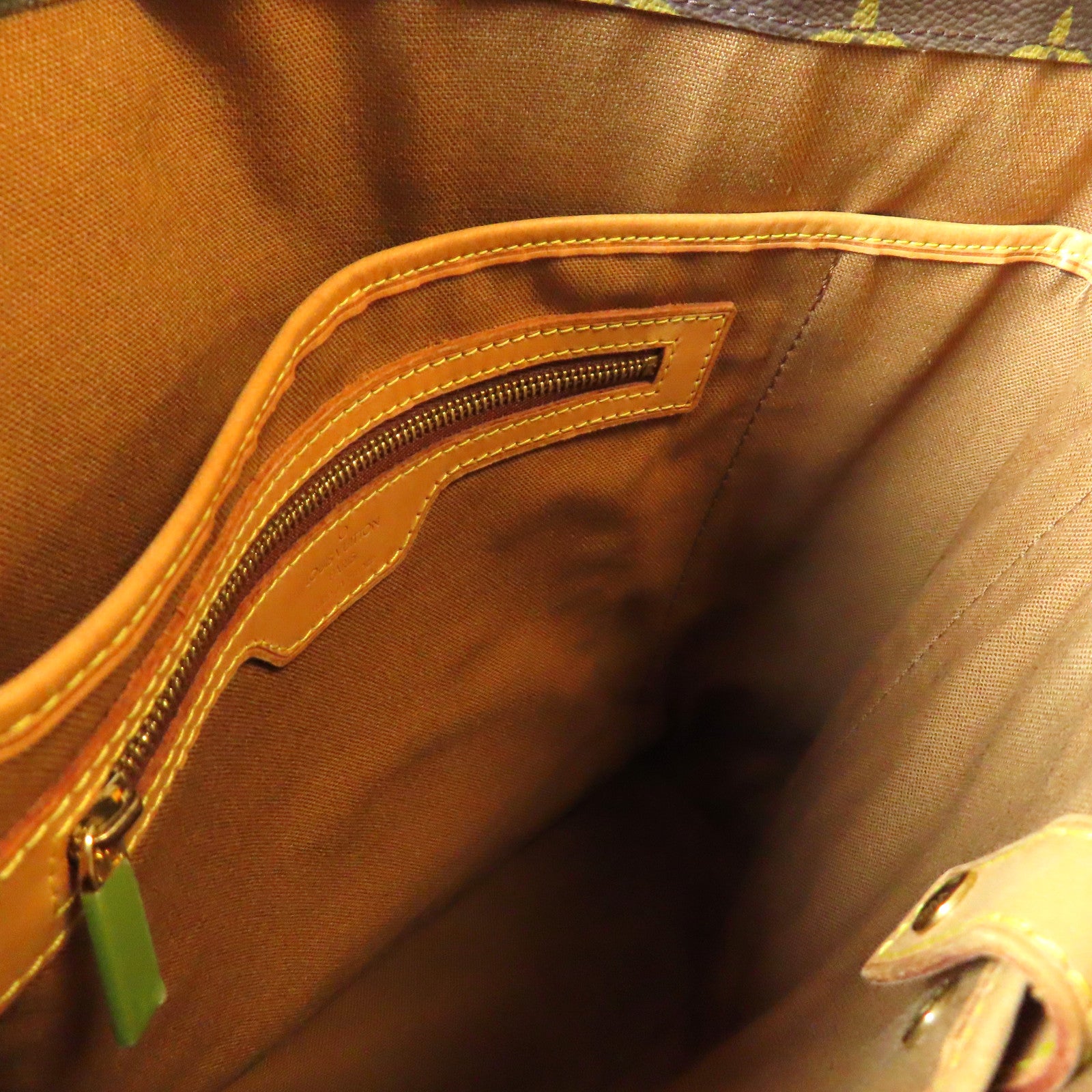 LOUIS VUITTON 【激減優惠】Monogram Vavin GM金扣手挽袋啡色