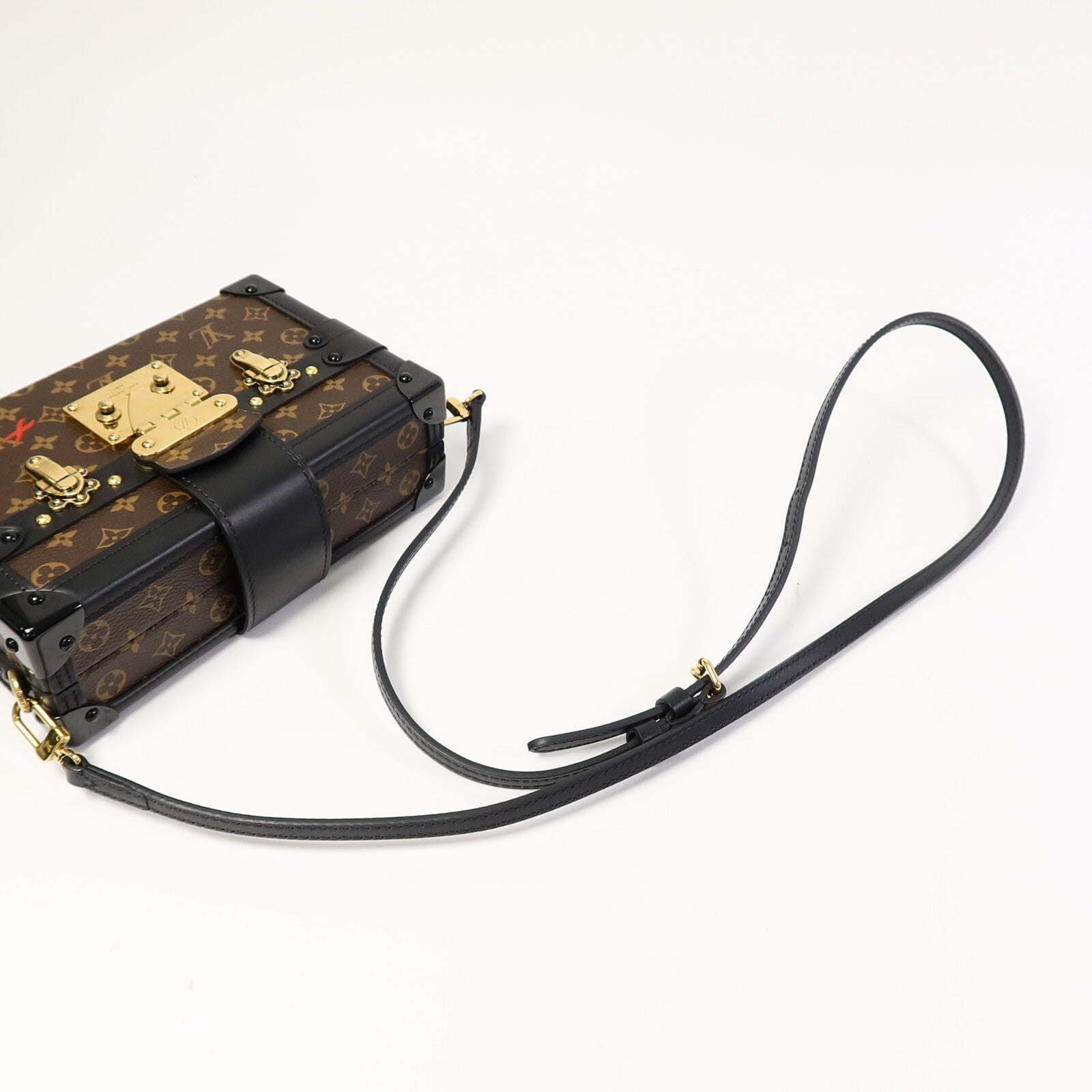LOUIS VUITTON Monogram Petite Malle肩背袋