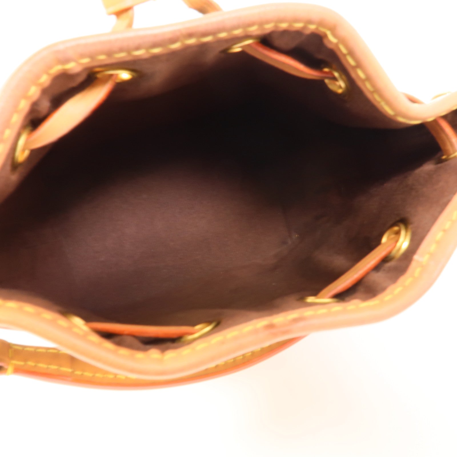 LOUIS VUITTON Monogram Nano Noe金扣手挽肩背兩用袋