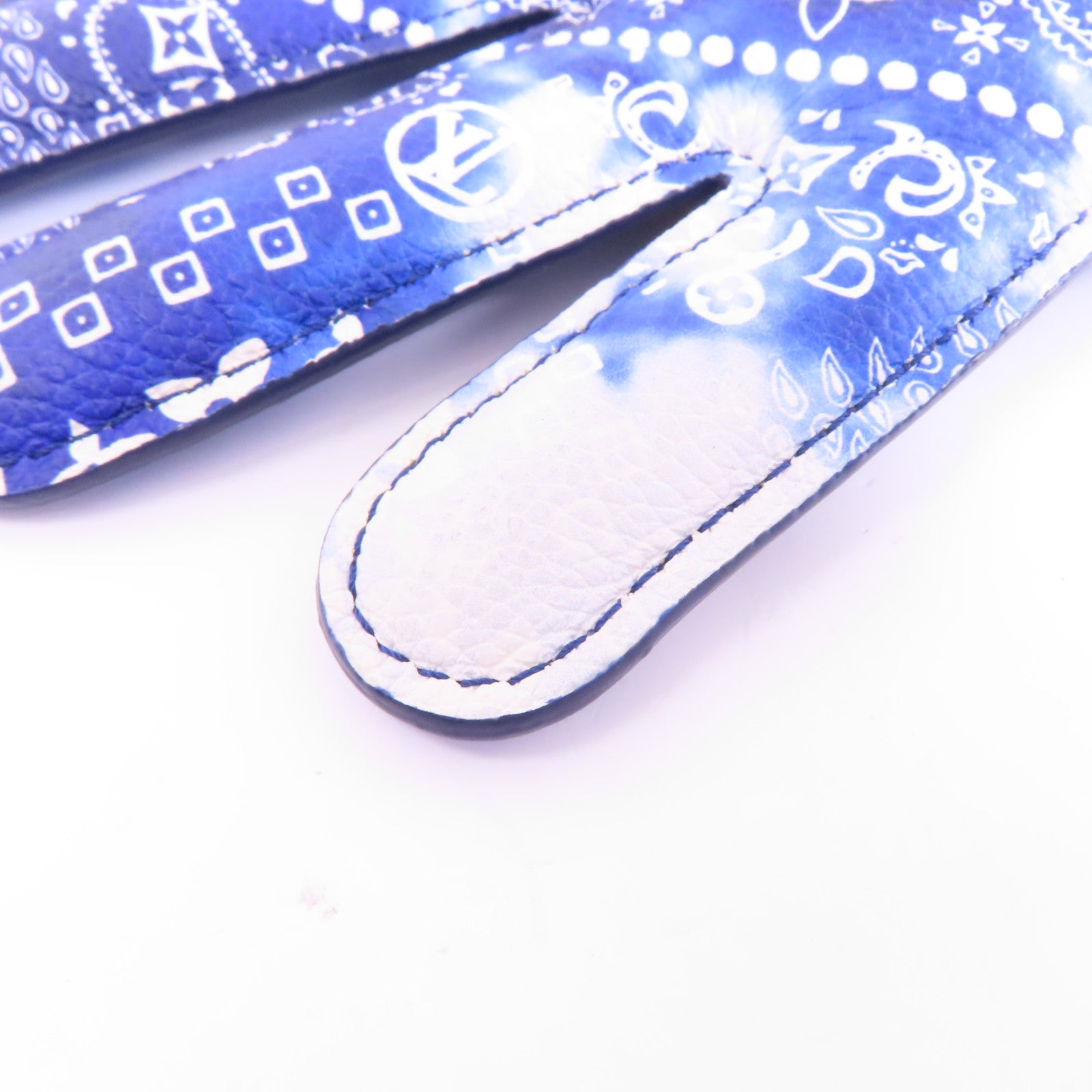 LOUIS VUITTON Monogram Bandana High 5 Band Coin Case銀扣零錢包