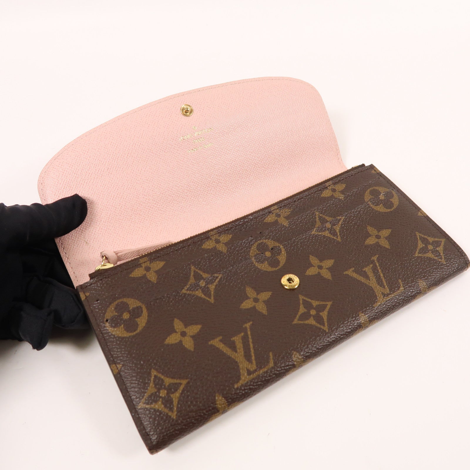 LOUIS VUITTON Monogram Emilie長錢包