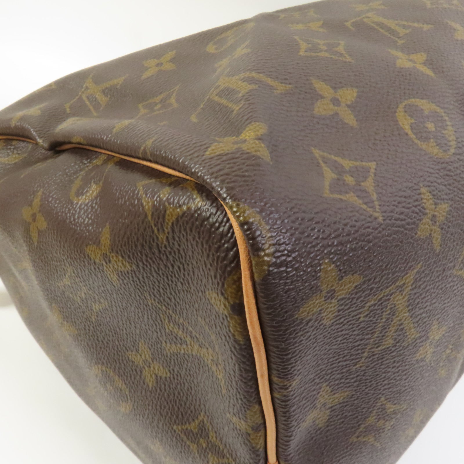 LOUIS VUITTON Monogram Speedy 25金扣手挽袋