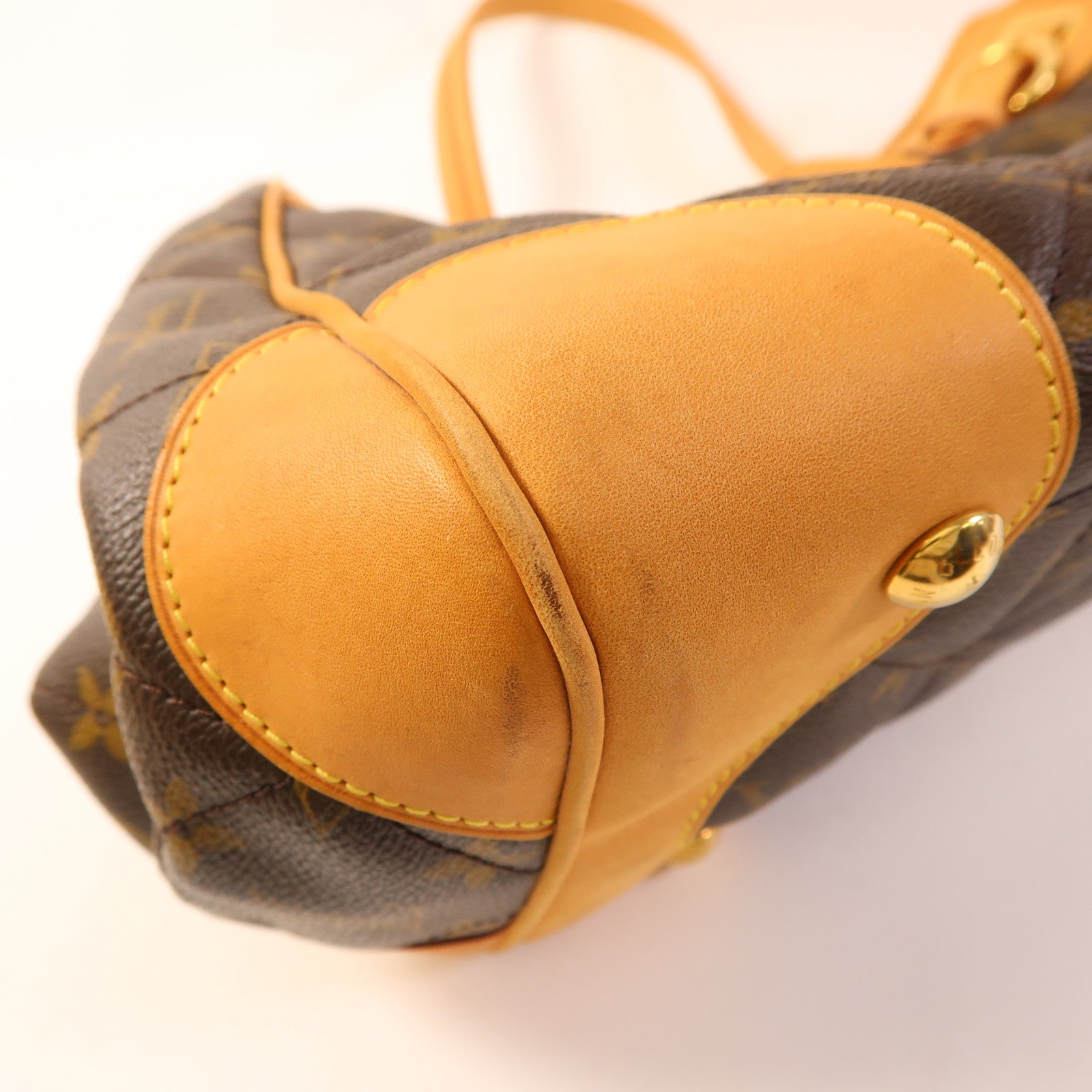 LOUIS VUITTON Monogram Etolie金扣手挽袋