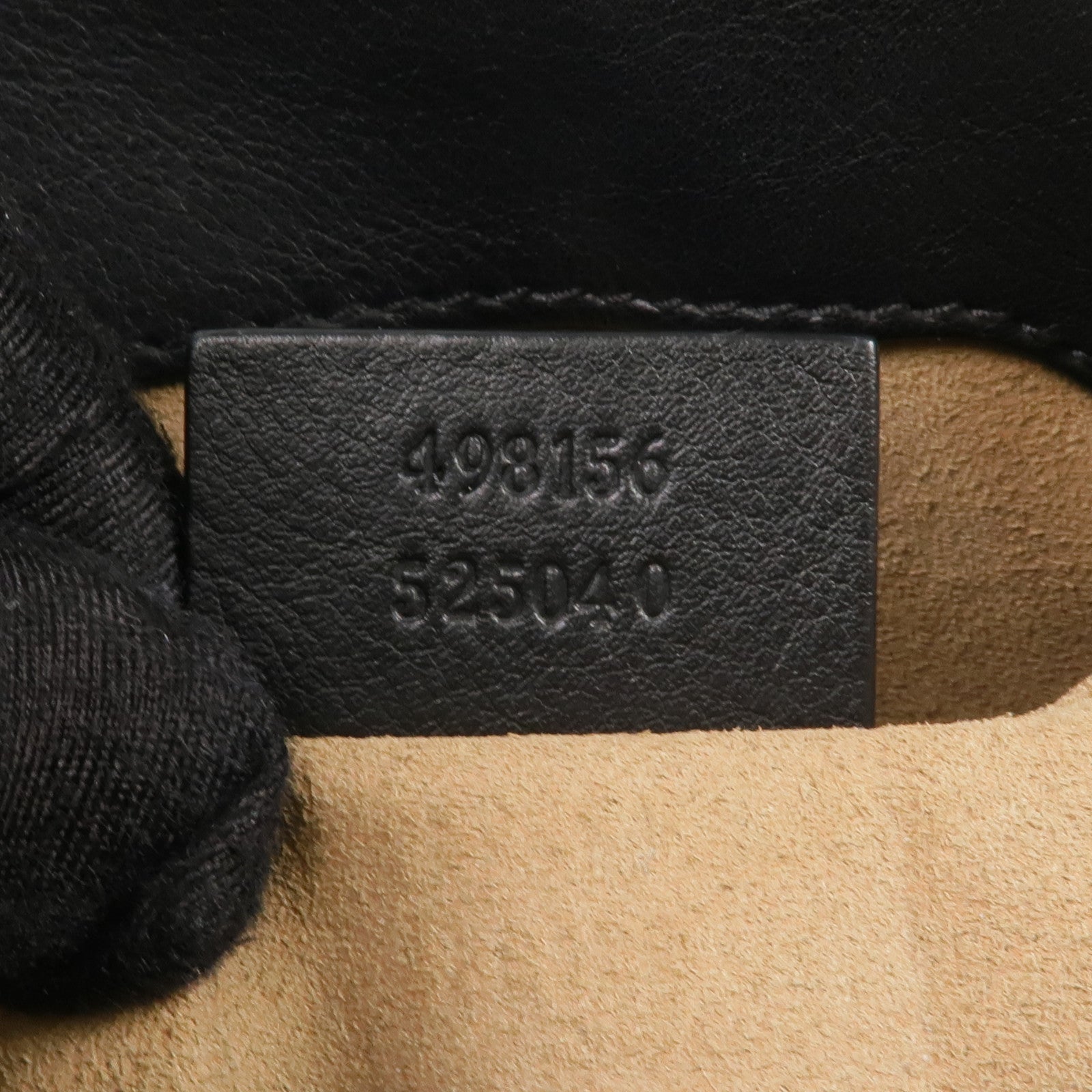 GUCCI 塗層帆布Padlock GG Small金扣肩背袋