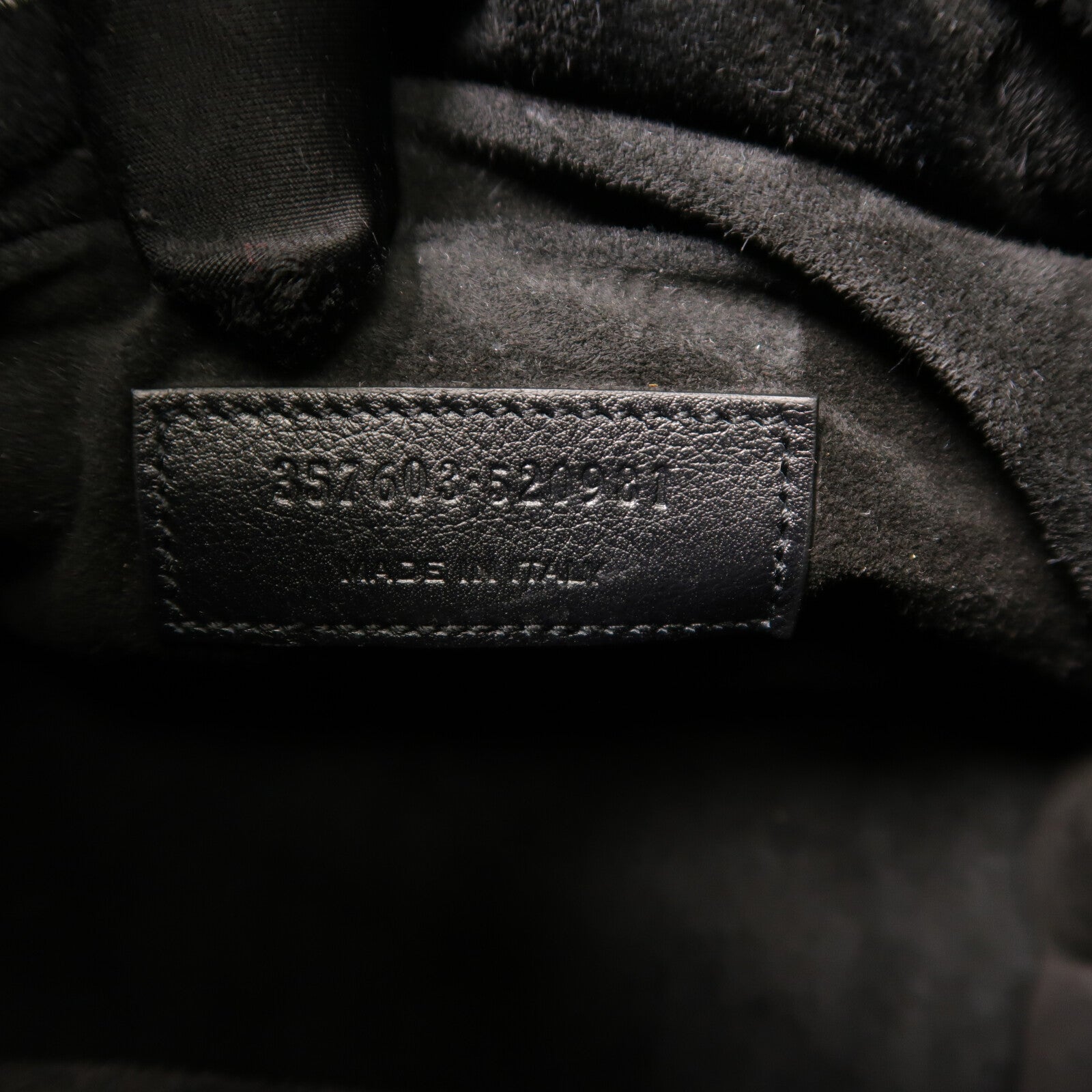 SAINT LAURENT 牛皮皮革Emmandle Fringed Bag手挽肩背兩用袋