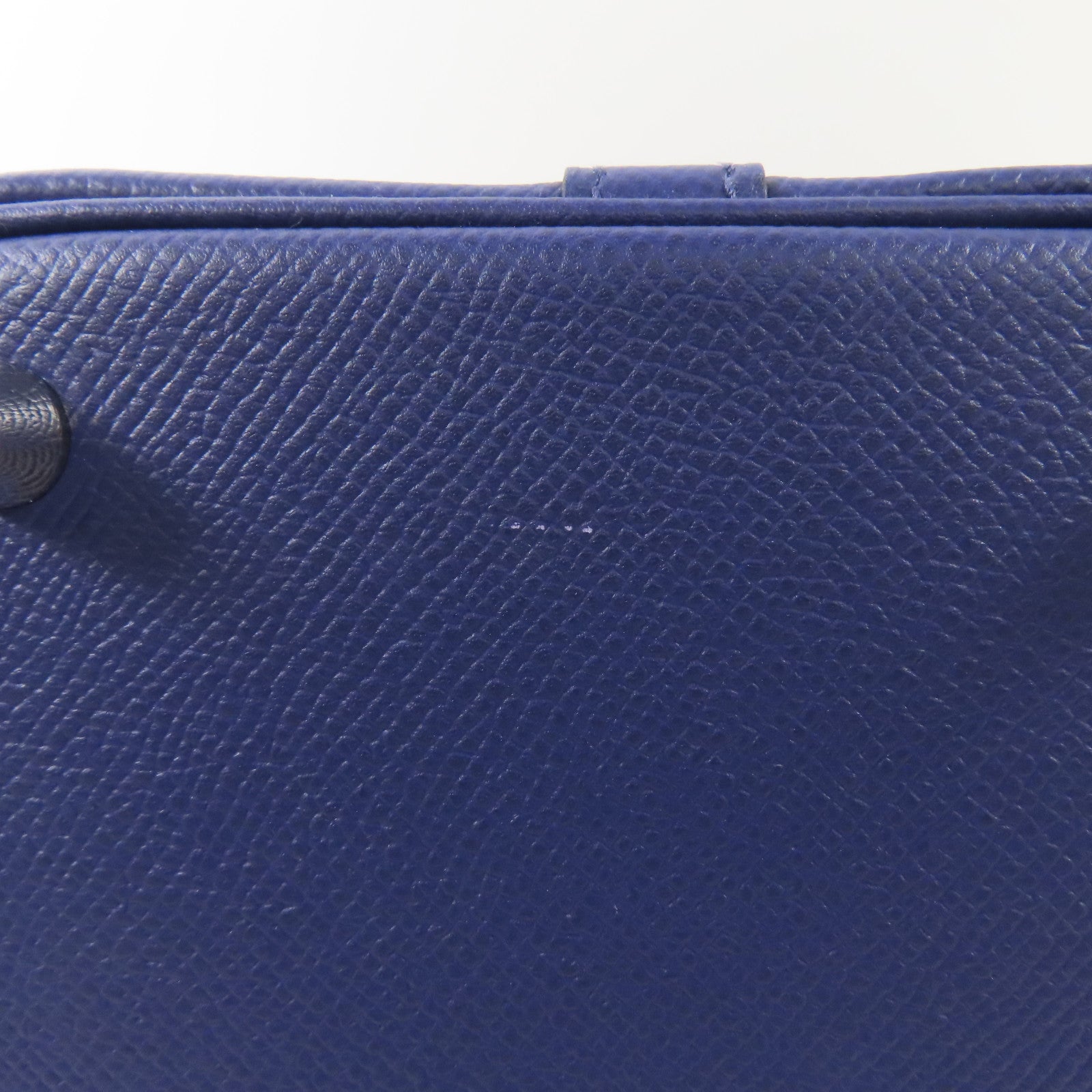 HERMES Epsom皮革Picotin PM銀扣手挽袋Bleu Saphir