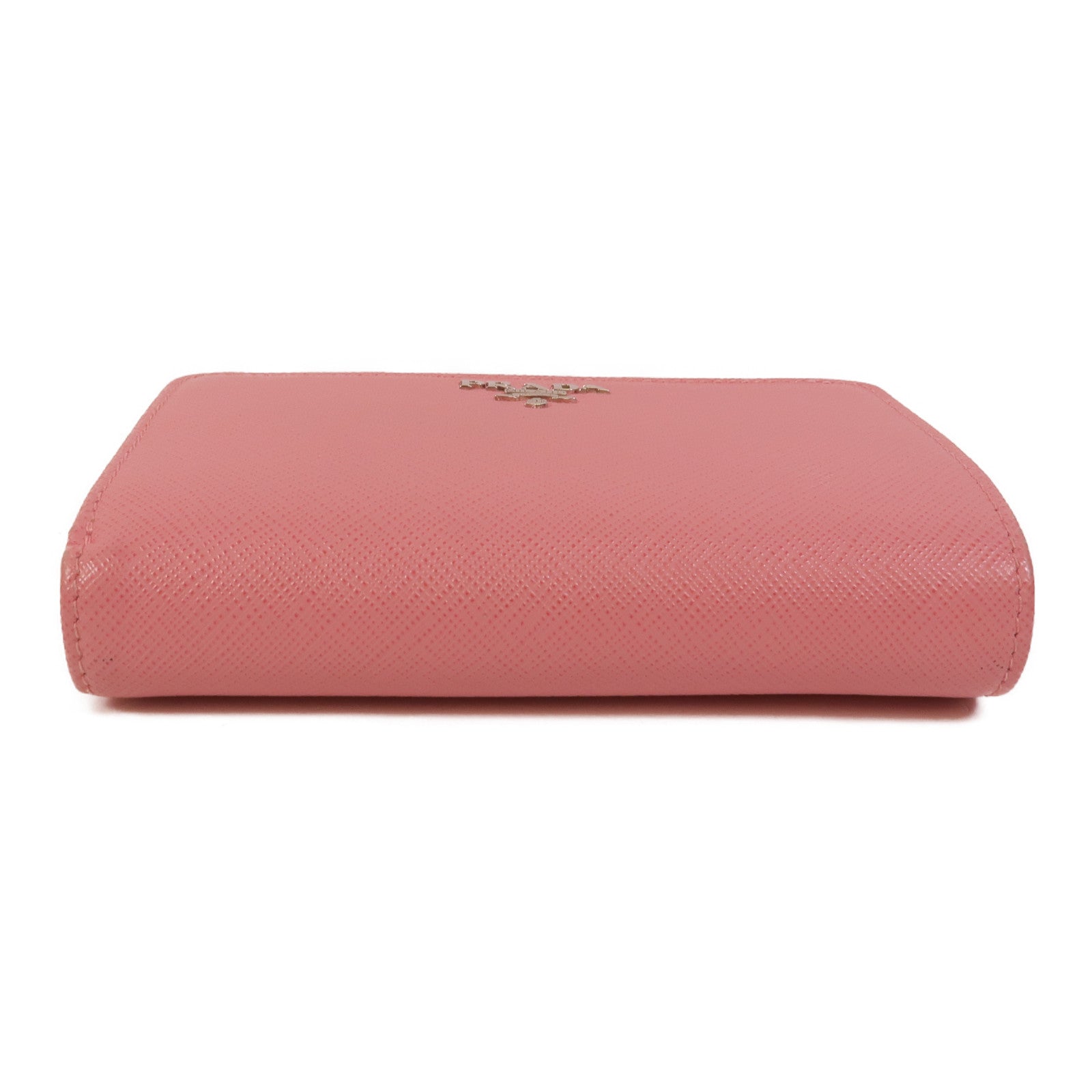 PRADA 牛皮皮革Bi-fold L-Shaped Zipper Wallet錢包