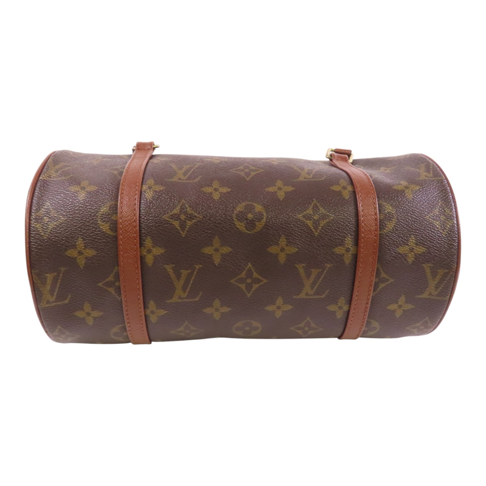 LOUIS VUITTON Monogram Papillon PM金扣手挽袋