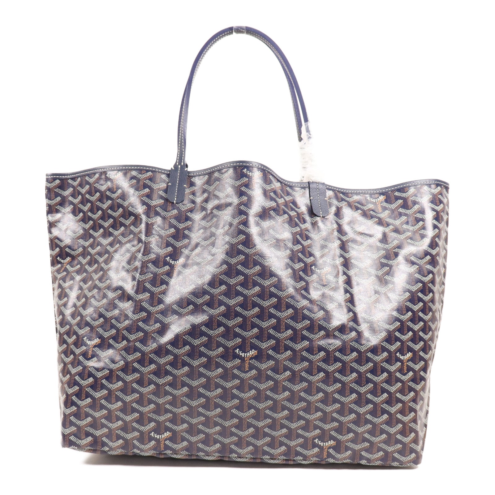 GOYARD 塗層帆布Saint Louis GM銀扣肩背袋