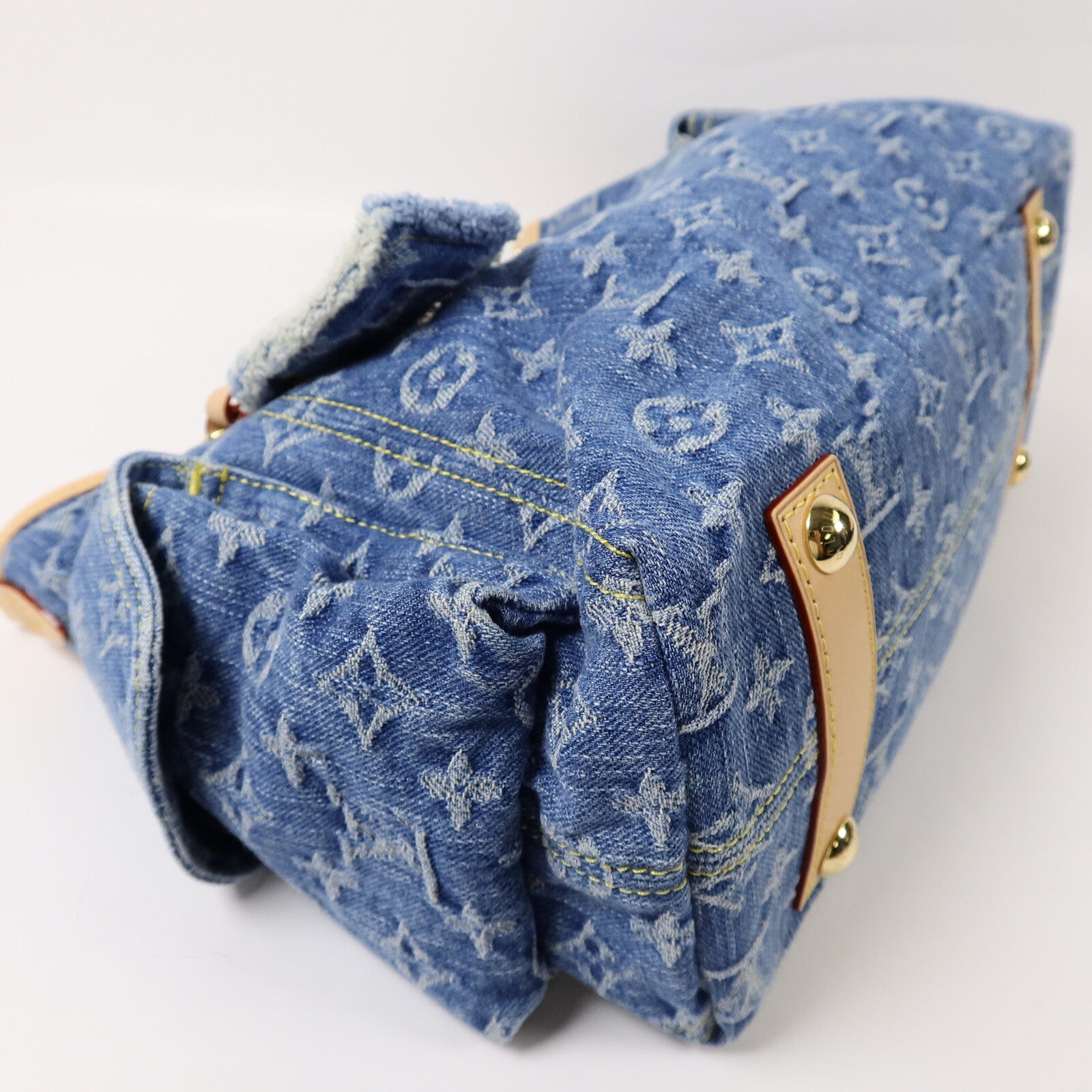 LOUIS VUITTON Monogram Denim Carryall Cargo PM肩背袋
