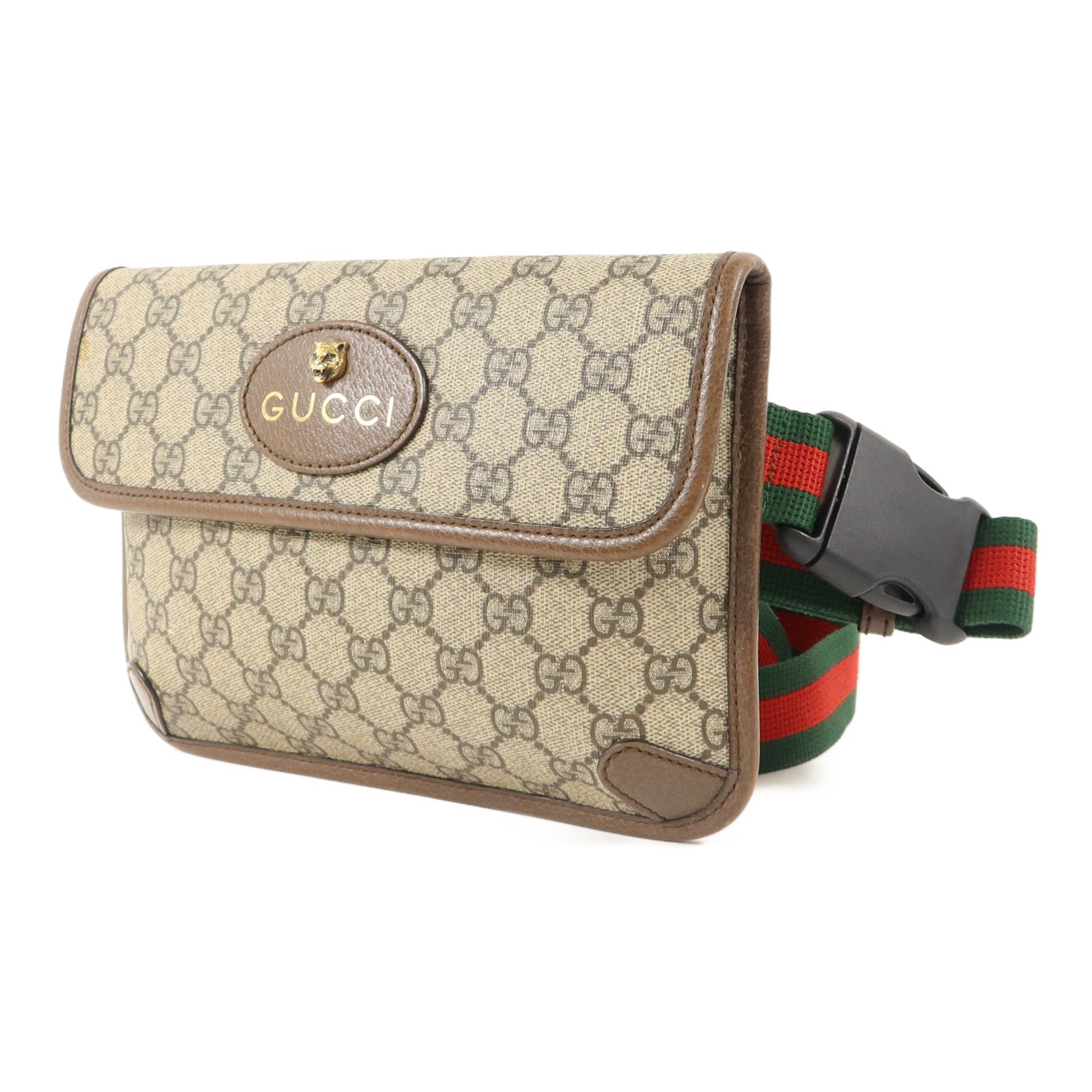 GUCCI 塗層帆布Neo Vintage GG Supreme Belt Bag腰包