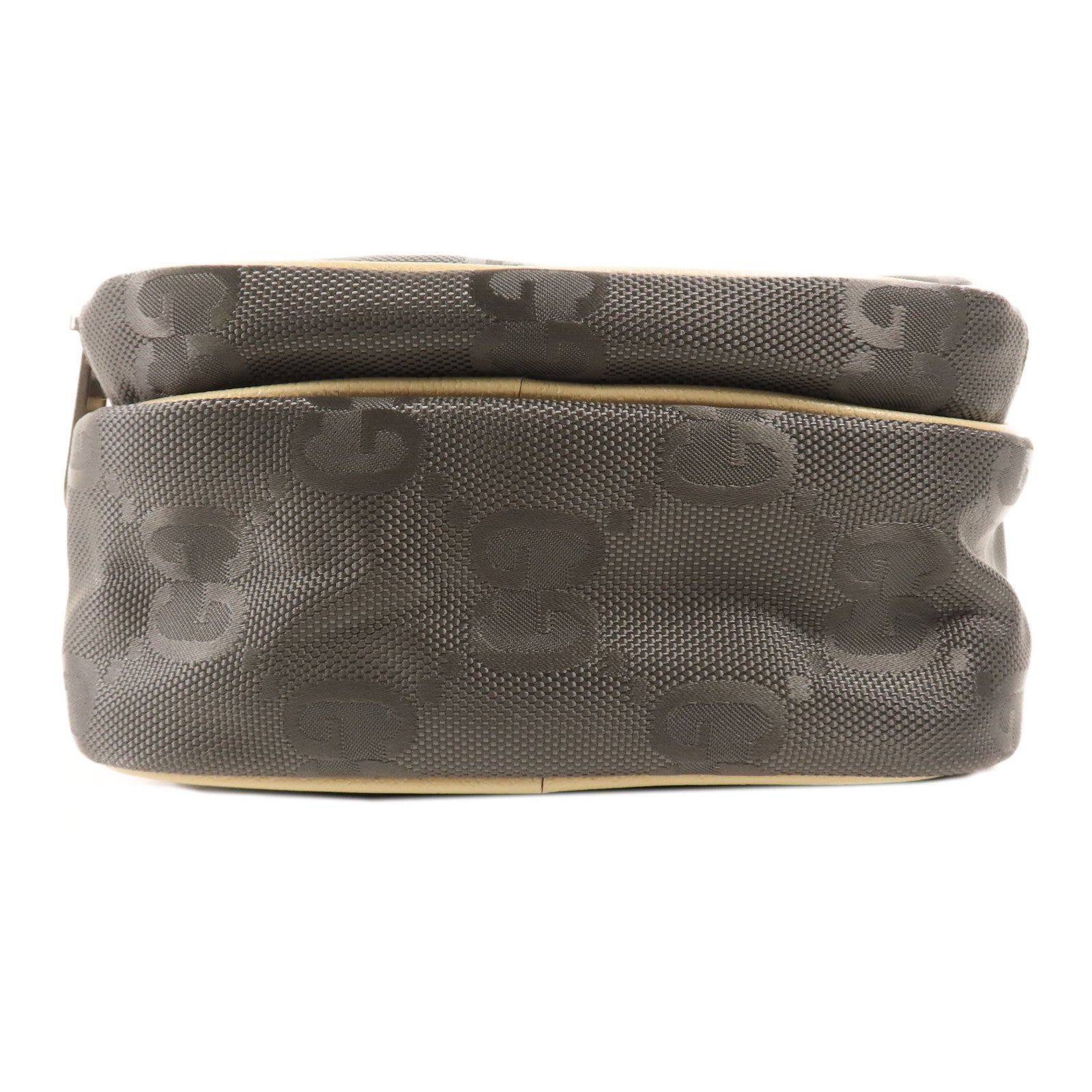 GUCCI 尼龍Shoulder Bag銀扣手挽肩背兩用袋