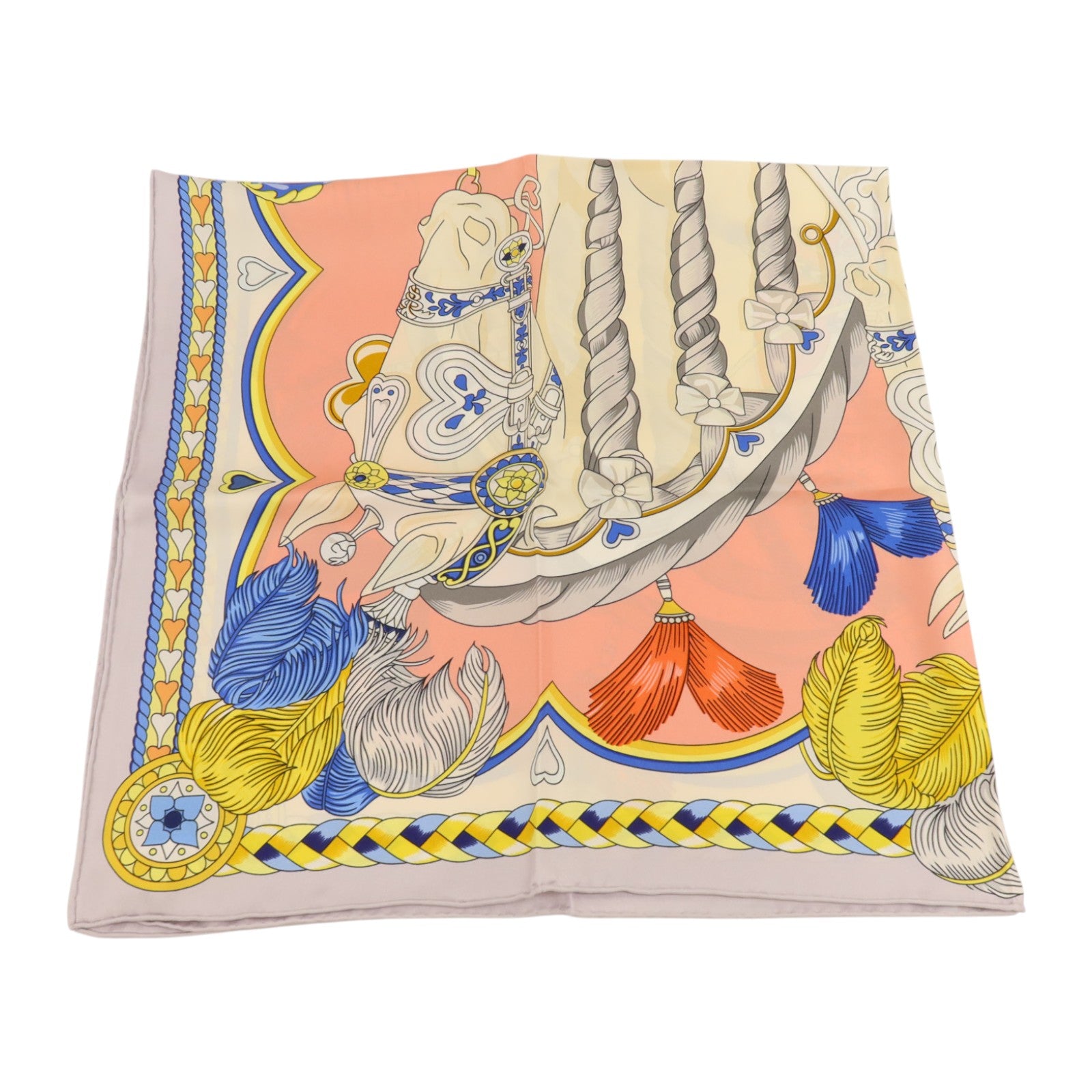 HERMES 絲質Scarf 90x90cm絲巾