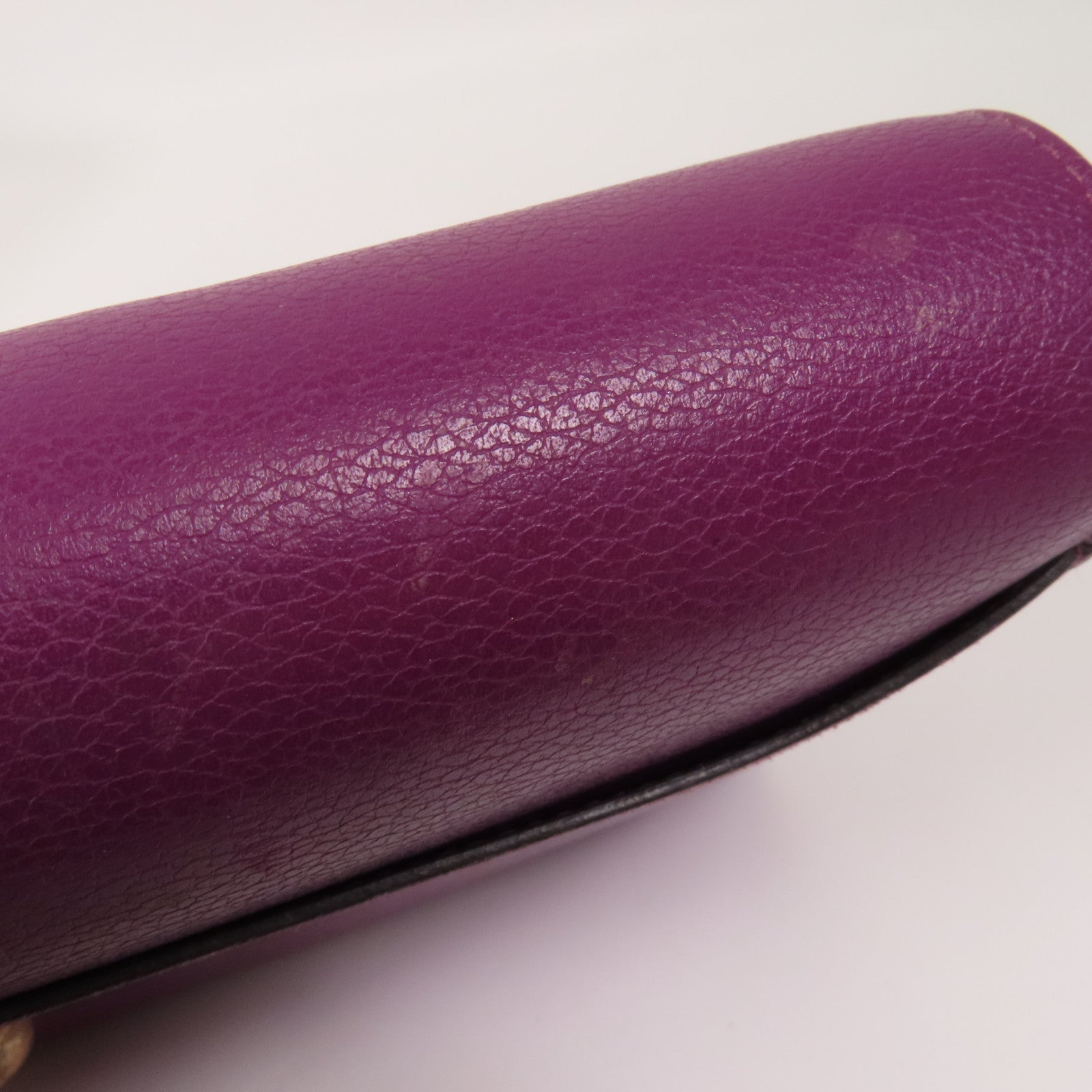HERMES Evercolor皮革Constance Wallet金扣錢包Anemone