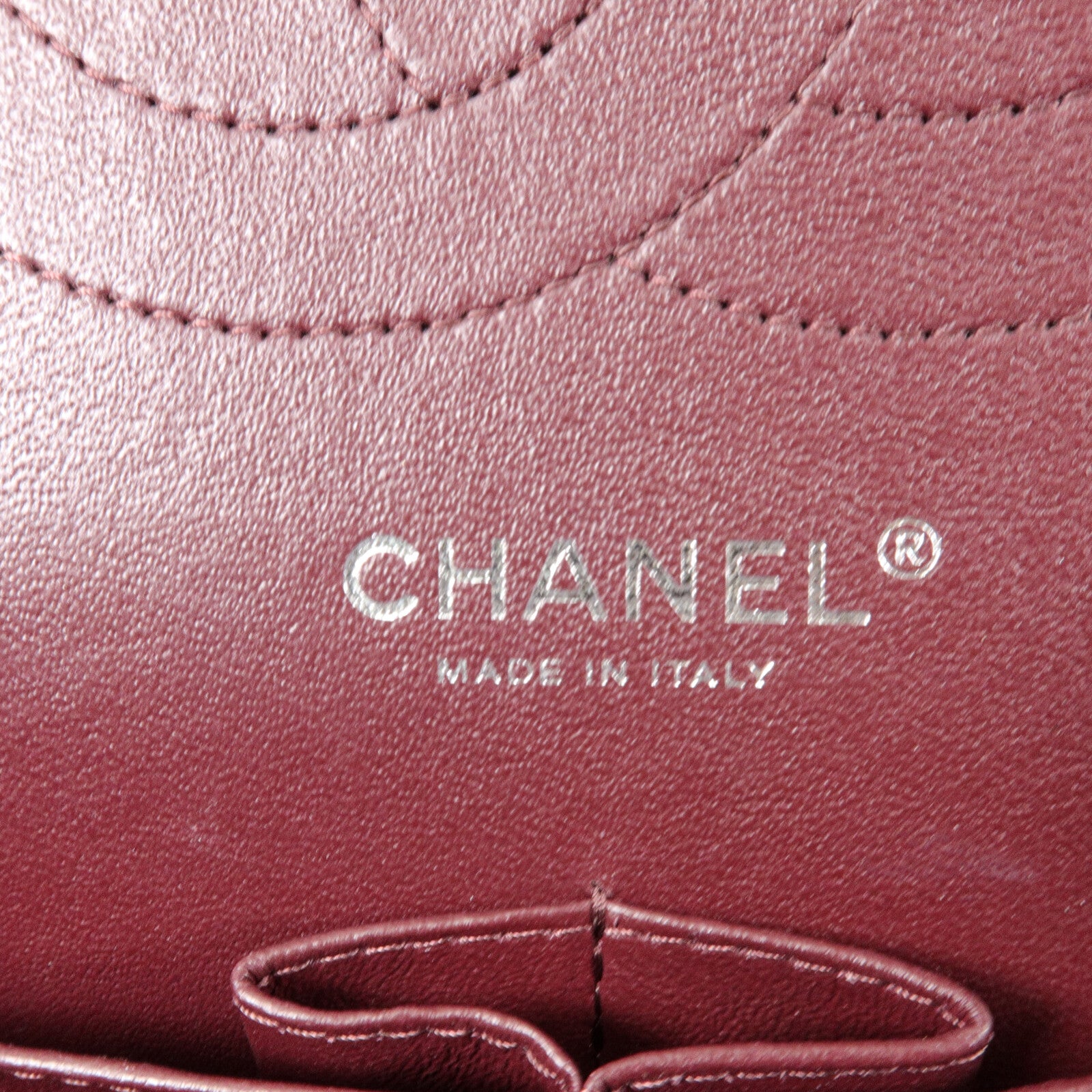 CHANEL 牛皮皮革Large Classic鏈帶肩背袋
