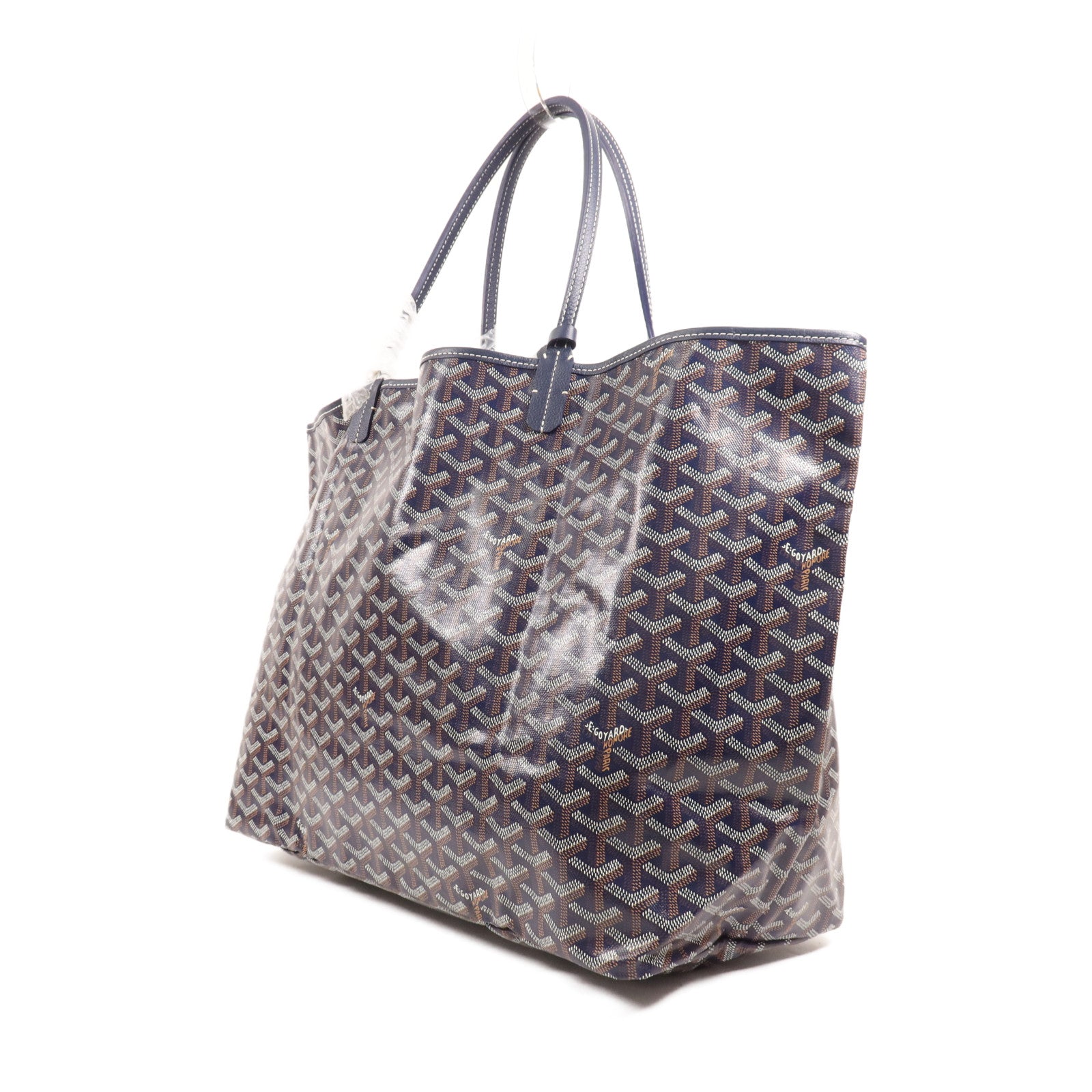 GOYARD 塗層帆布Saint Louis GM銀扣肩背袋
