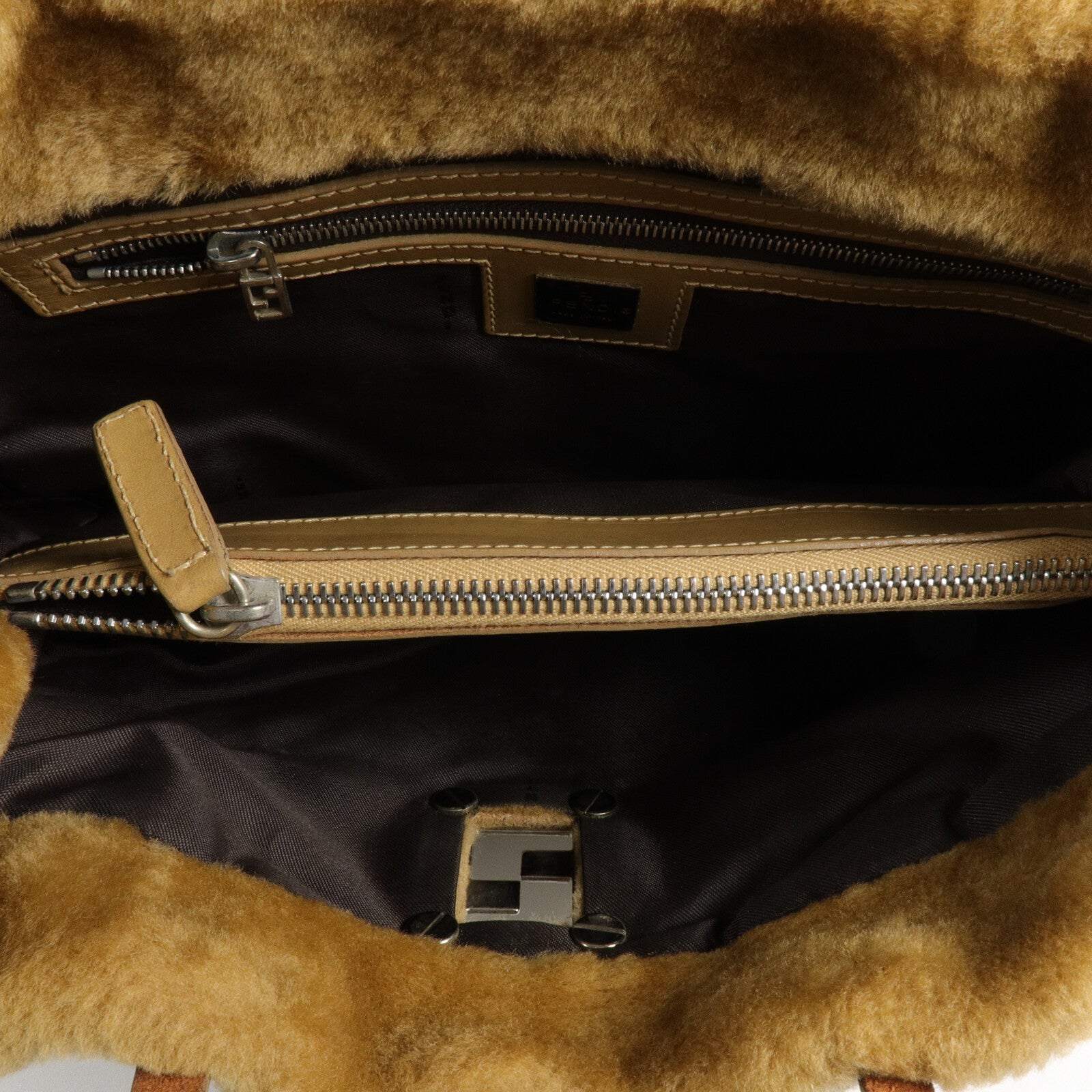 FENDI 羊毛Handbag手挽袋