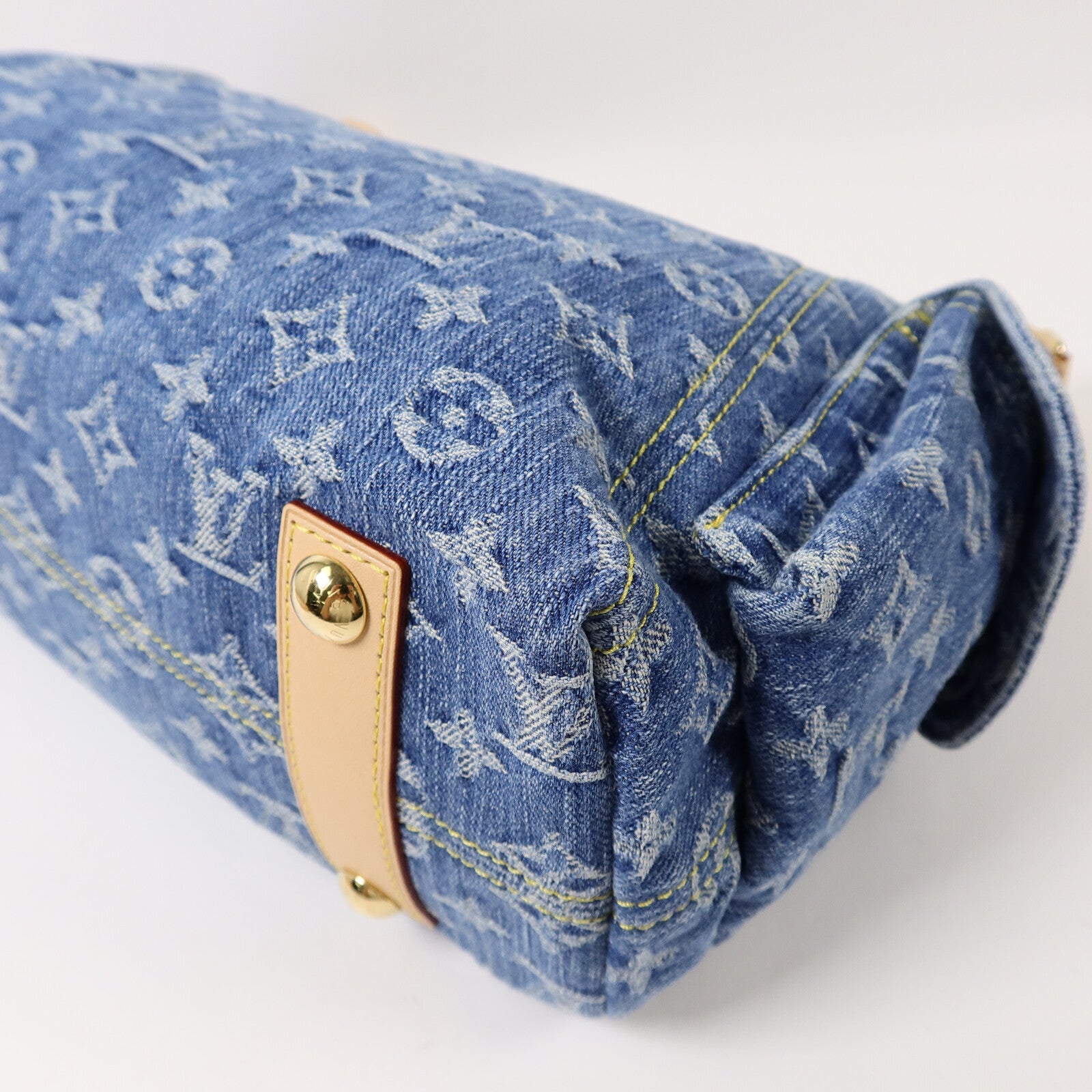 LOUIS VUITTON Monogram Denim Carryall Cargo PM肩背袋