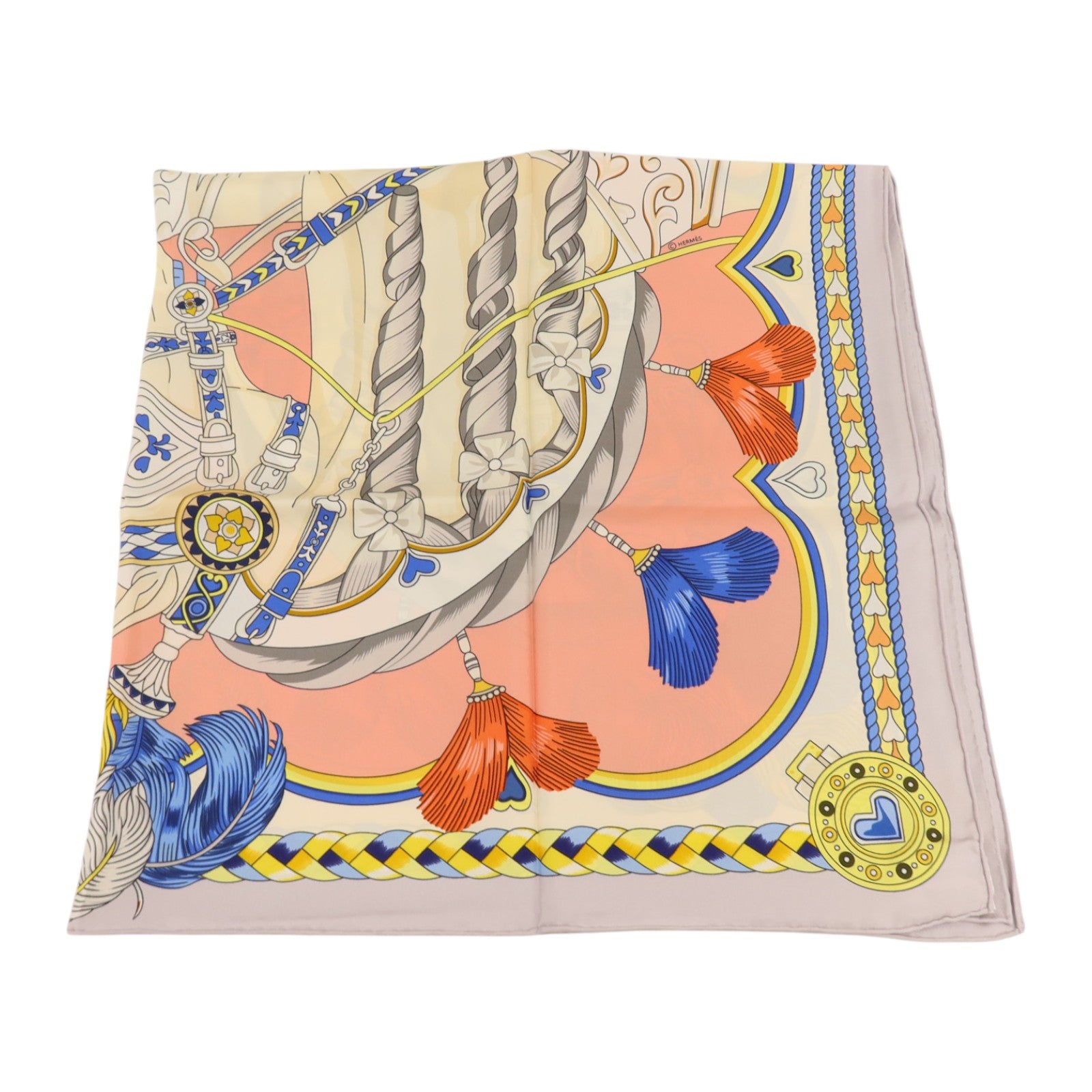 HERMES 絲質Scarf 90x90cm絲巾