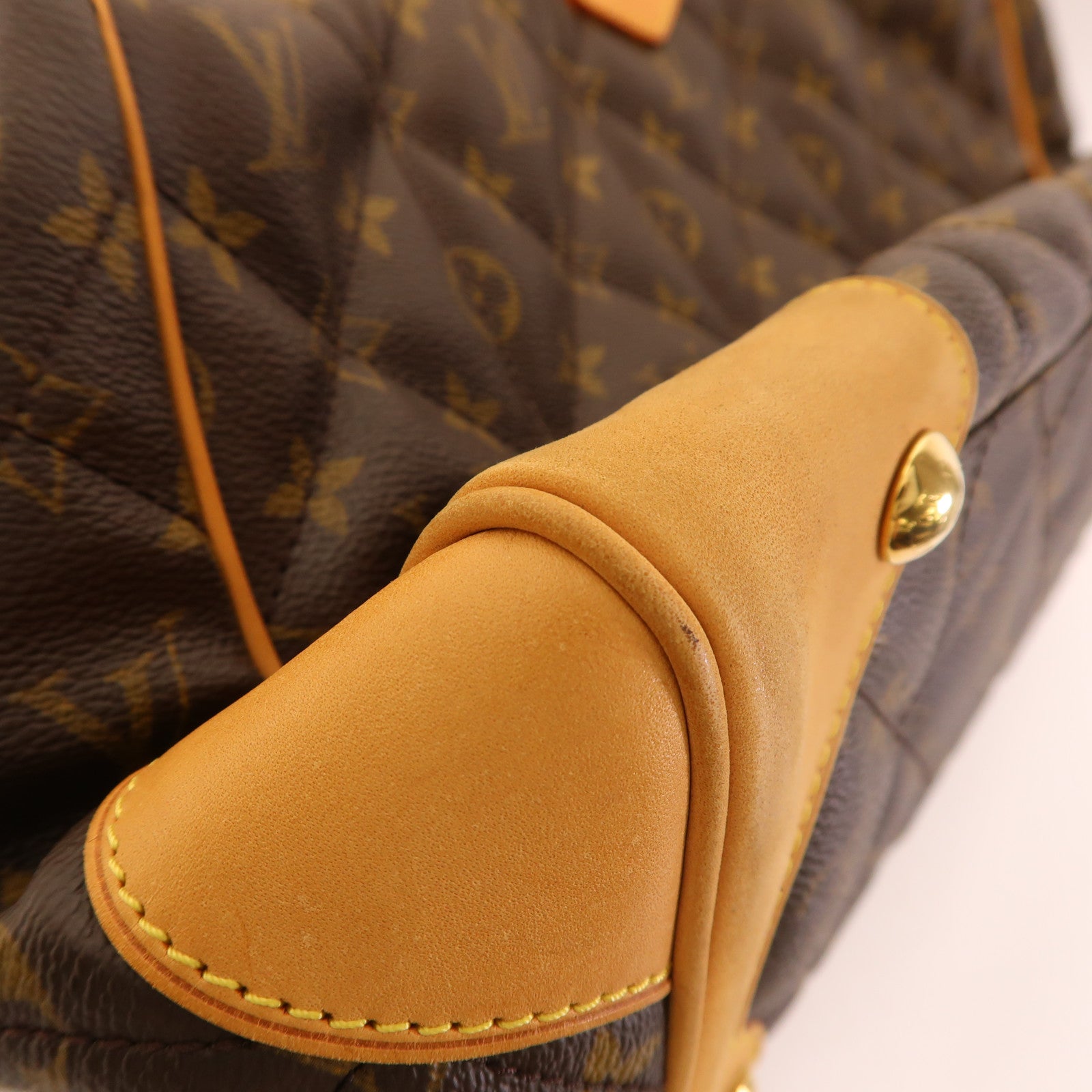 LOUIS VUITTON Monogram Etolie金扣手挽袋