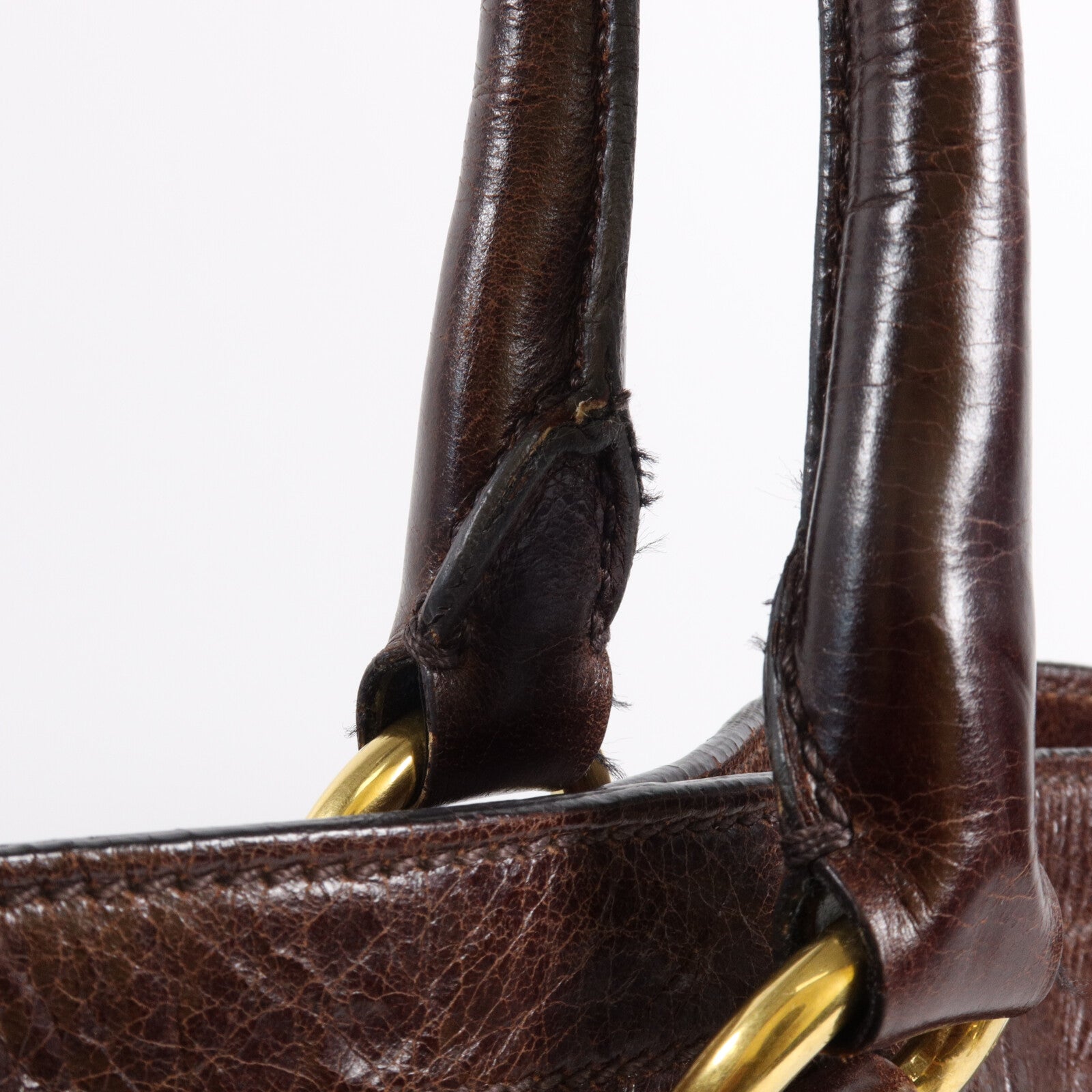 PRADA 牛皮皮革Handbag/Tote Bag手挽袋