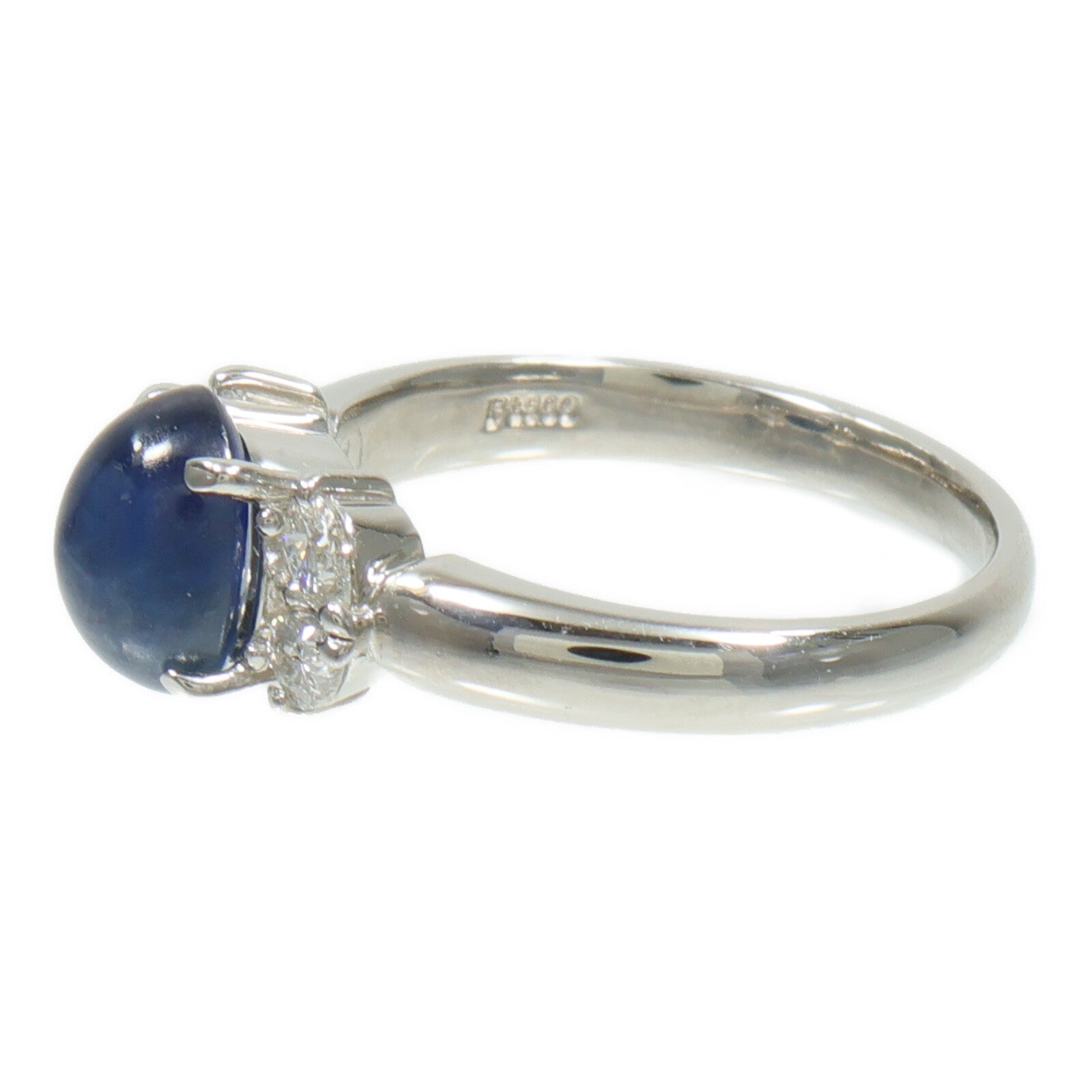 JEWELRY PT900鉑金Sapphire Diamond Ring藍寶石/鑽石戒指
