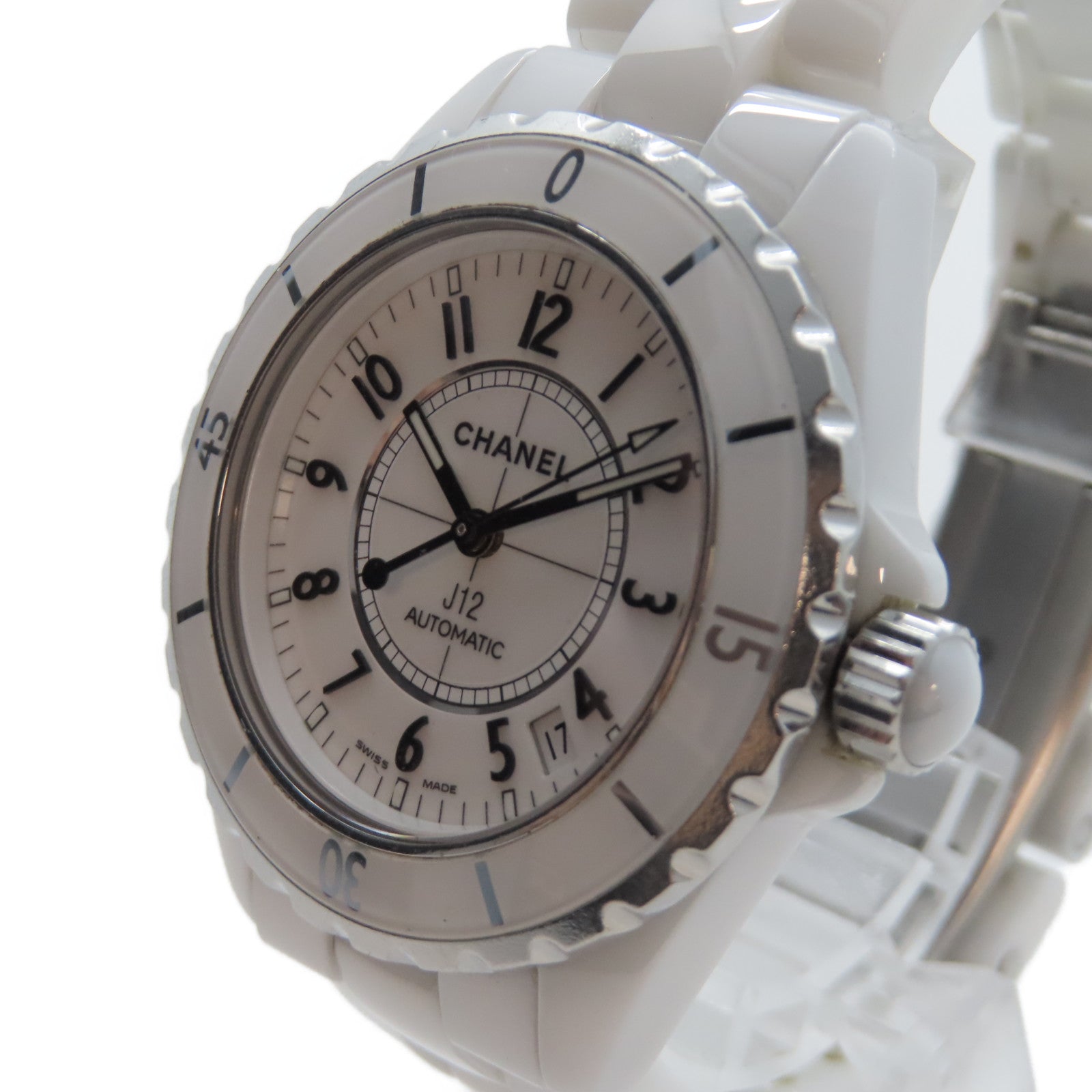 CHANEL J12 38mm陶瓷手錶自動機芯白色
